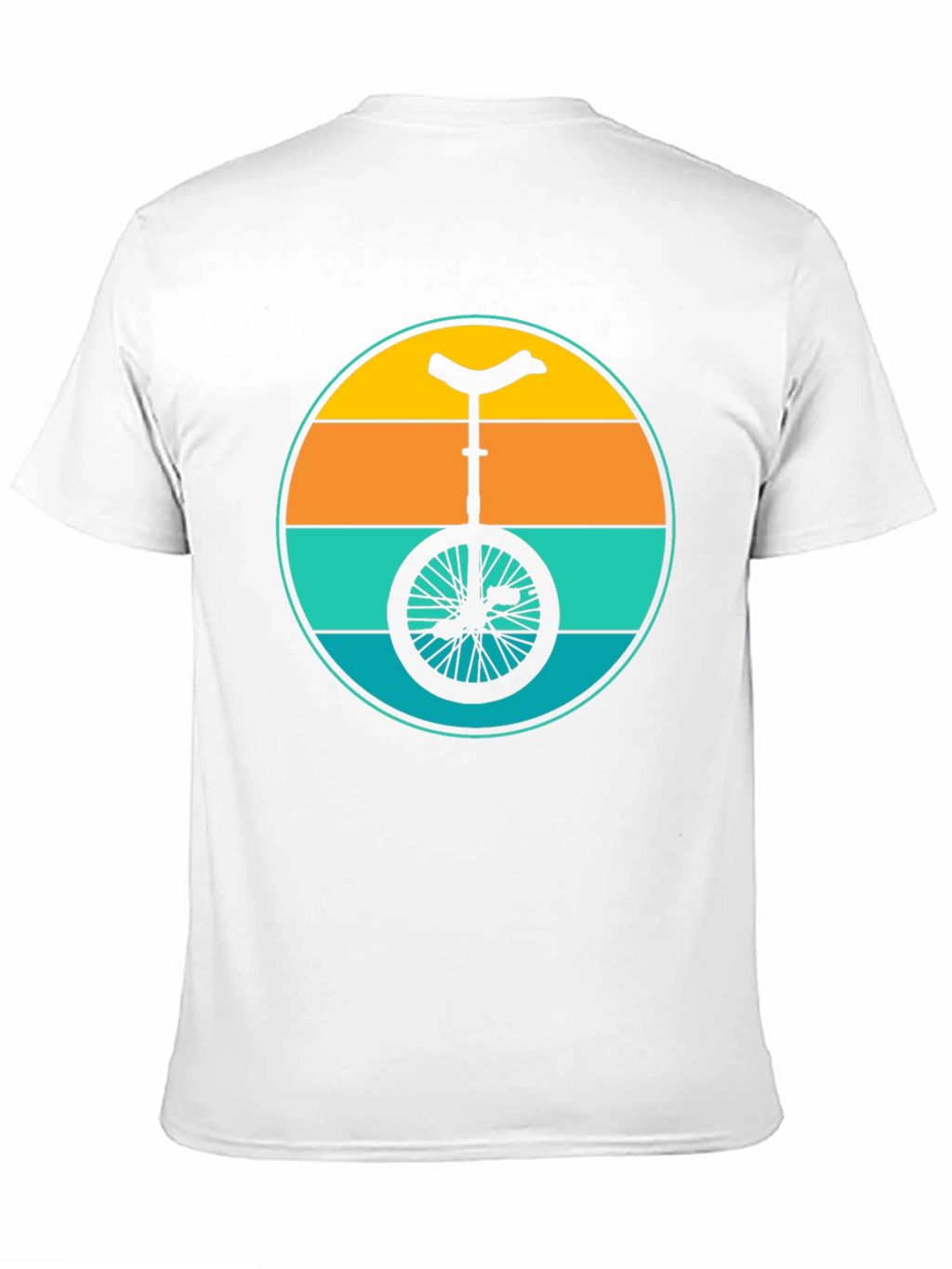 Retro Unicycle Graphic T-Shirt