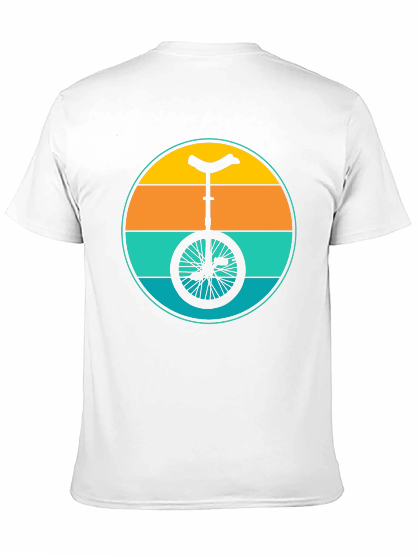 Retro Unicycle Graphic T-Shirt