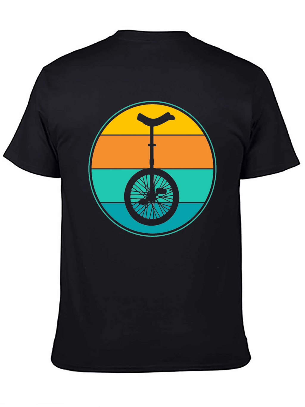 Retro Unicycle Graphic T-Shirt