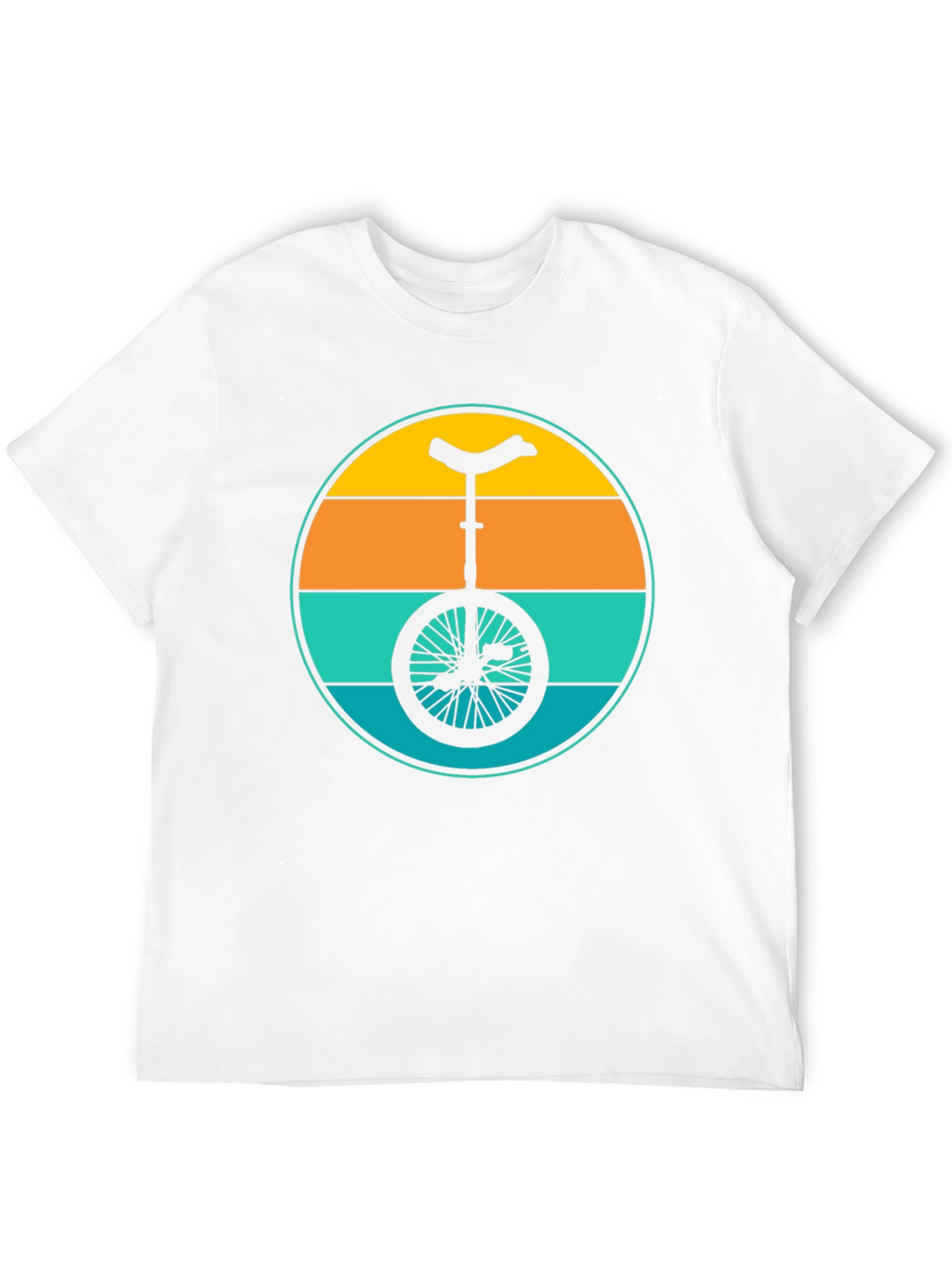 Retro Unicycle Graphic T-Shirt
