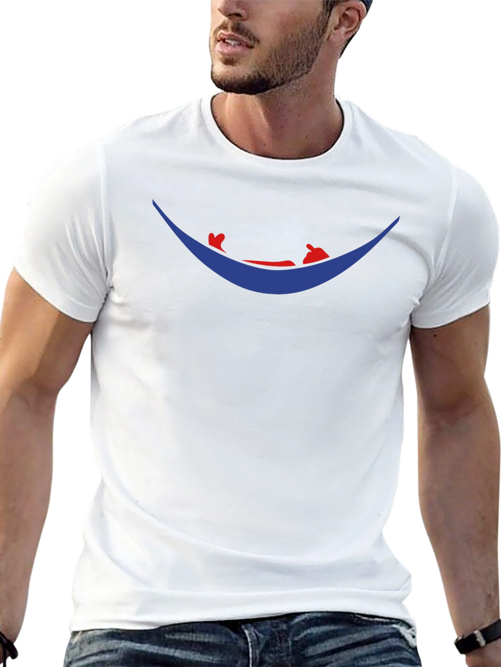 Relaxing Hammock T-Shirt - Black