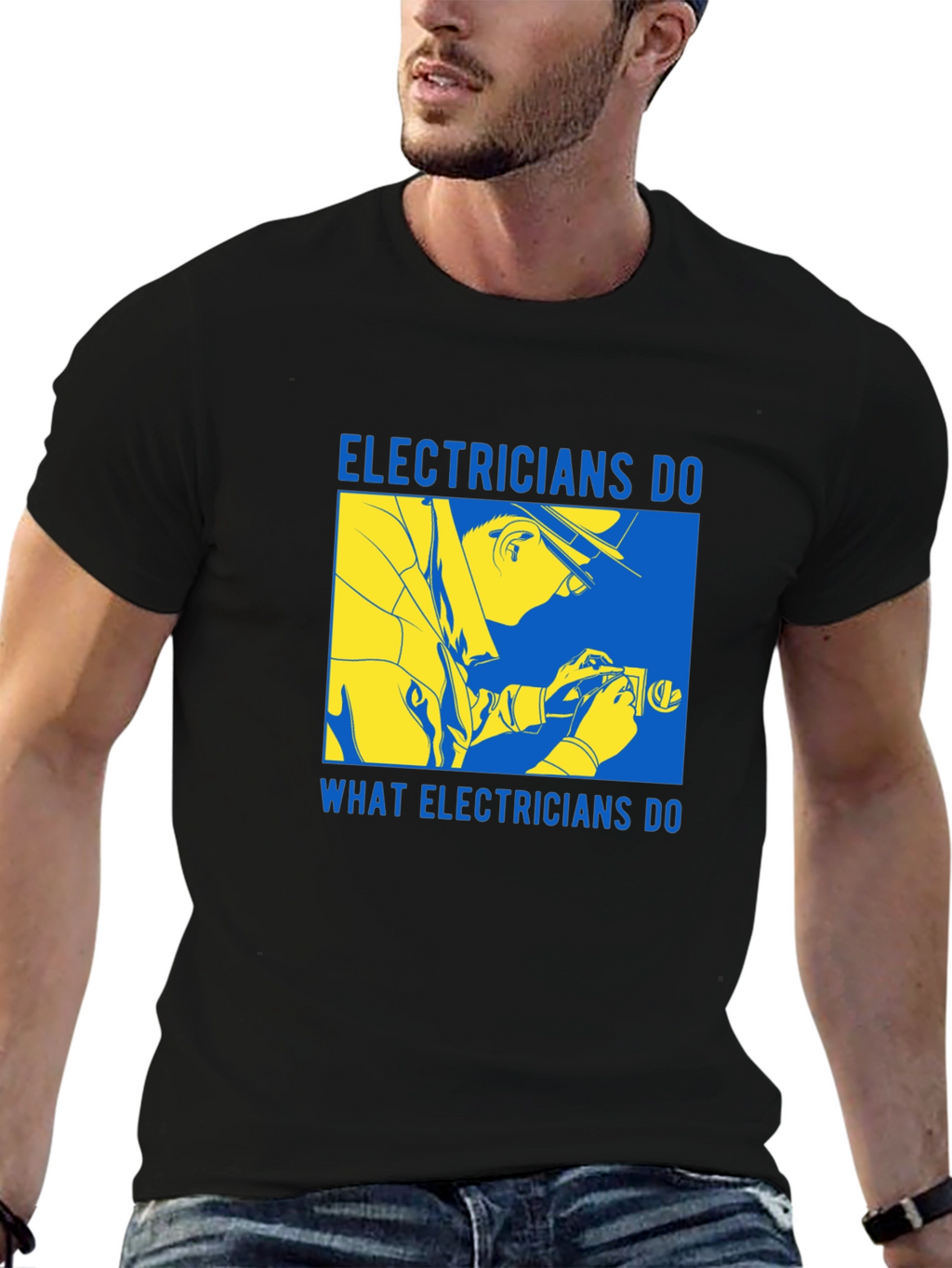 Electrician Humor Graphic Tee