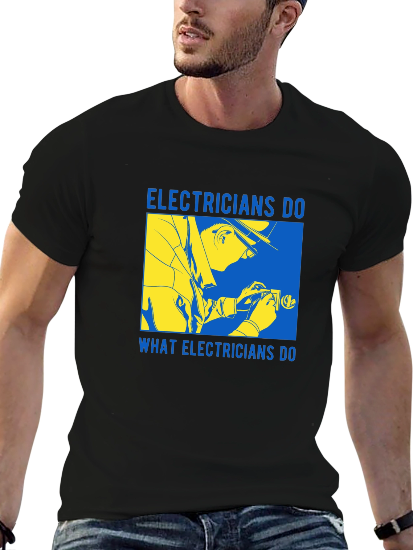 Electrician Humor Graphic Tee