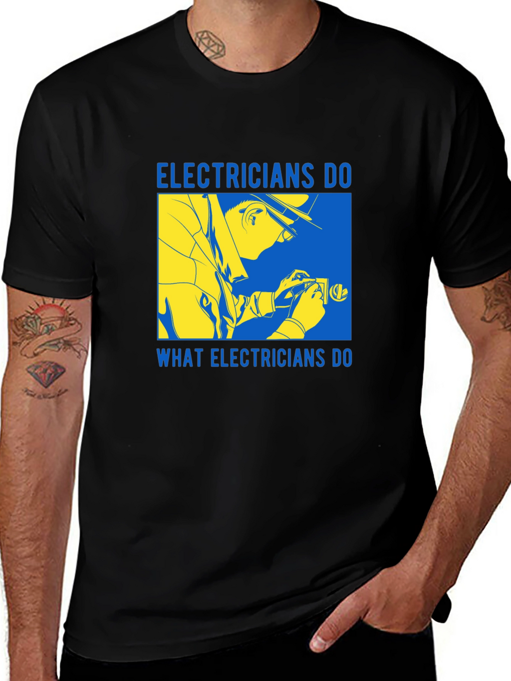 Electrician Humor Graphic Tee