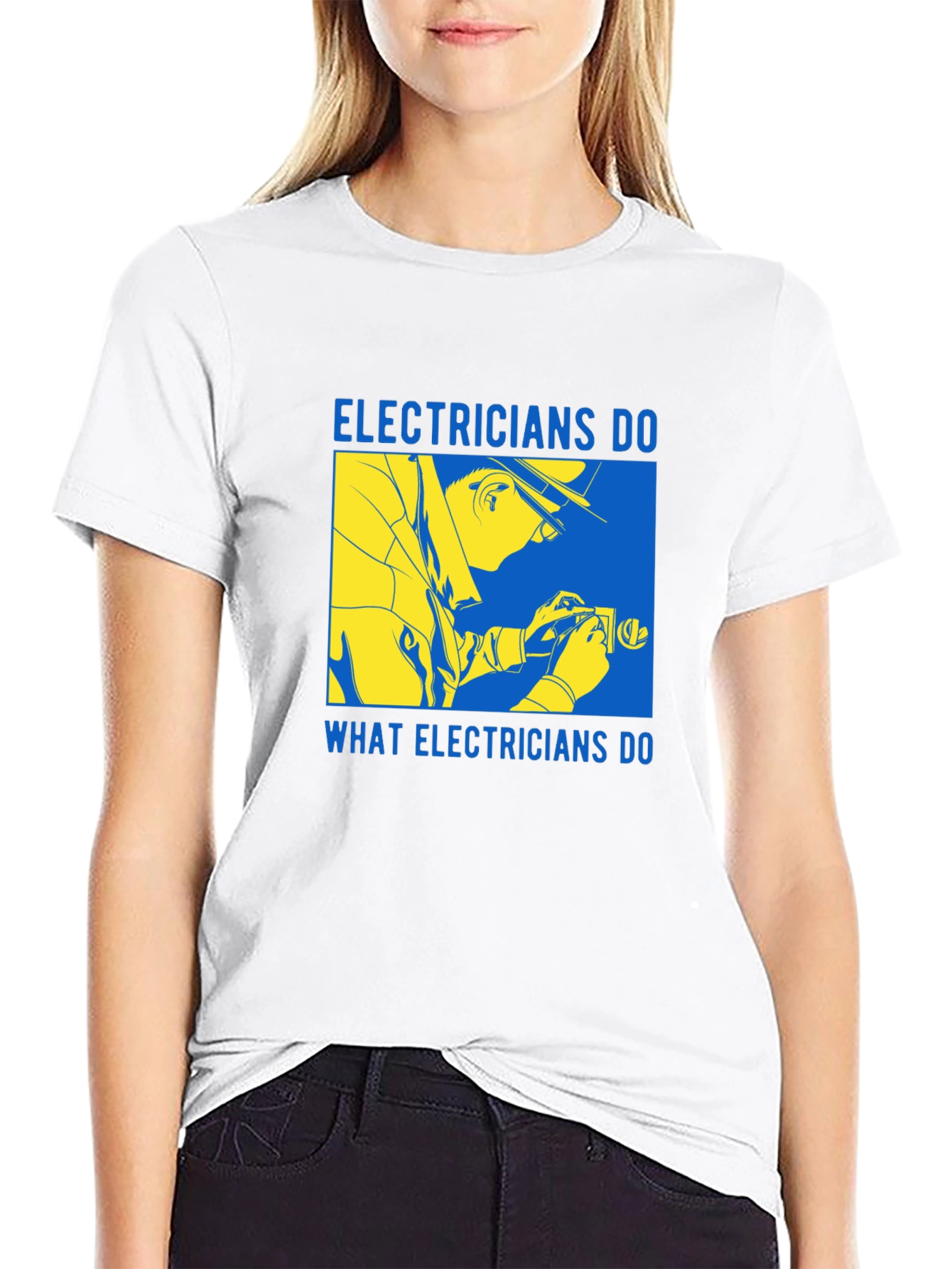 Electrician Humor Graphic Tee
