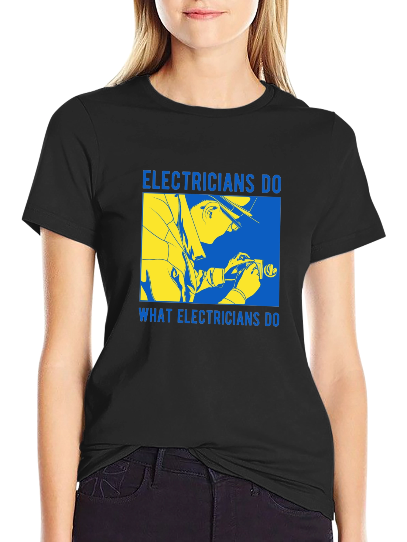 Electrician Humor Graphic Tee