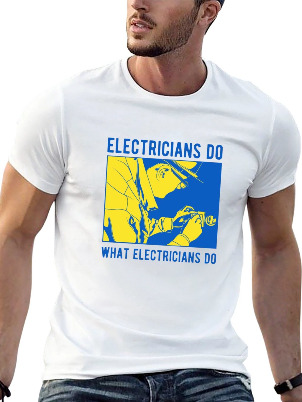 Electrician Humor Graphic Tee