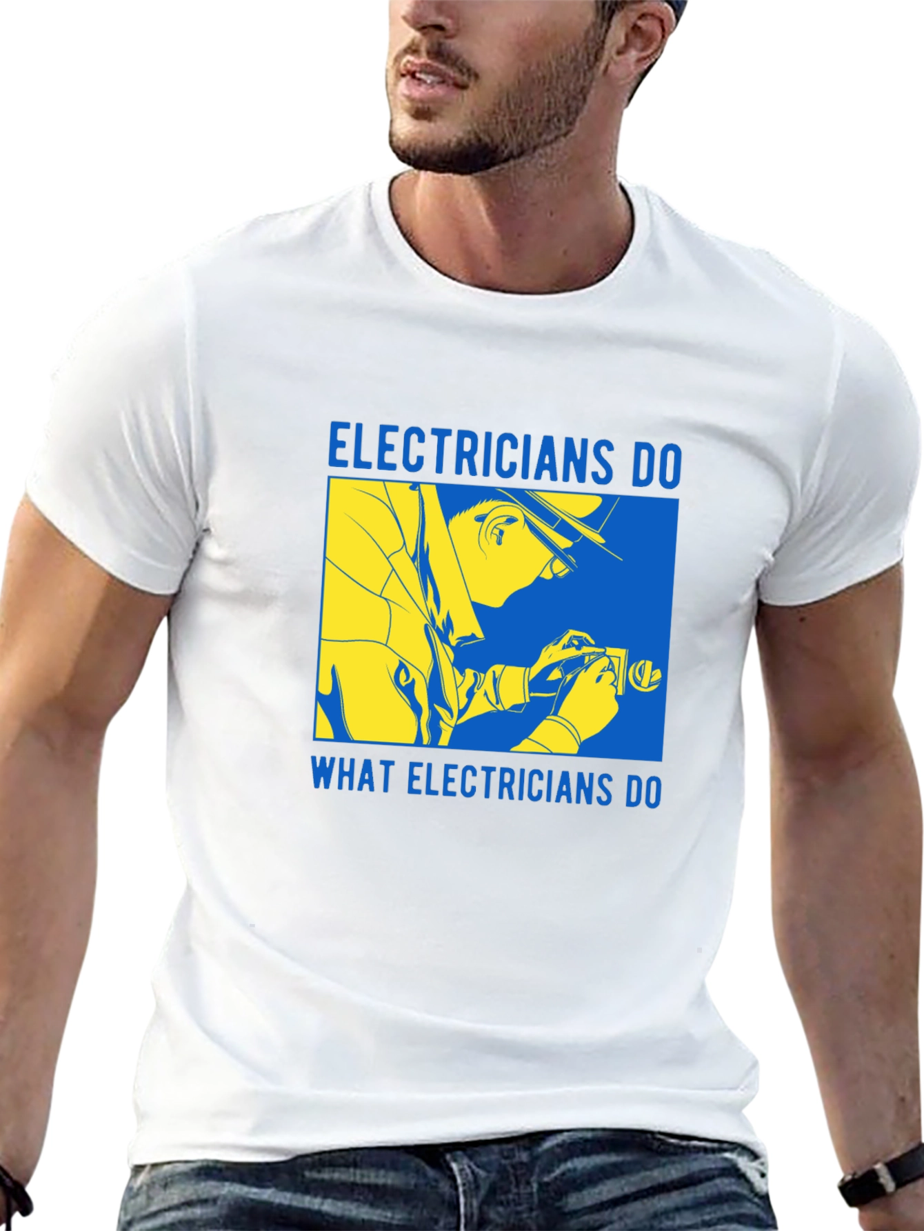 Electrician Humor Graphic Tee