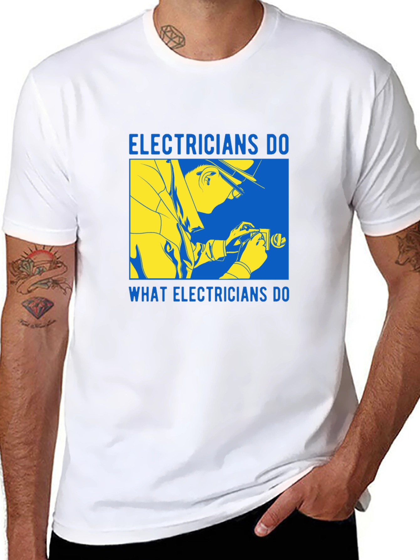 Electrician Humor Graphic Tee