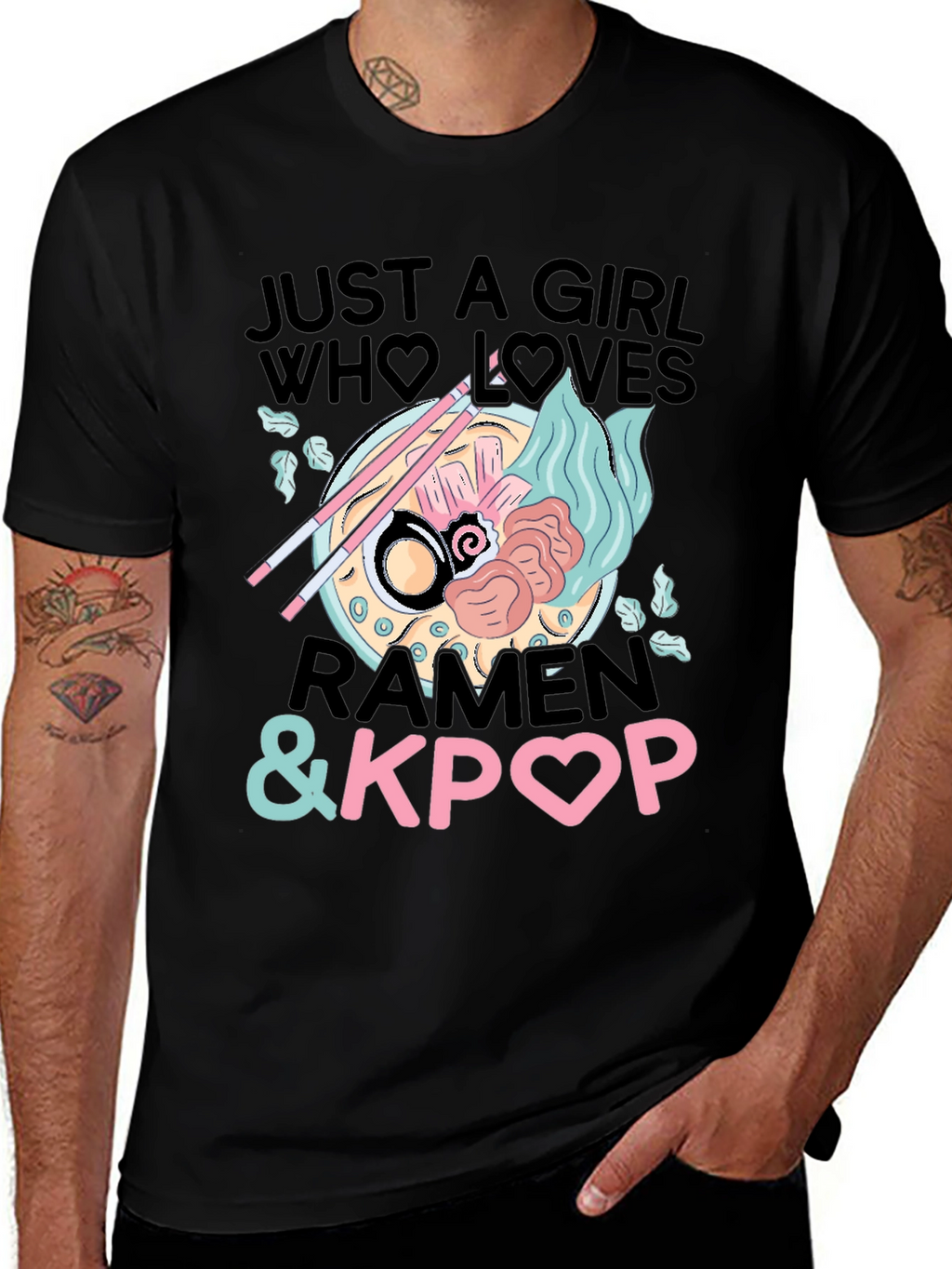 Ramen & Kpop Girls T-Shirt