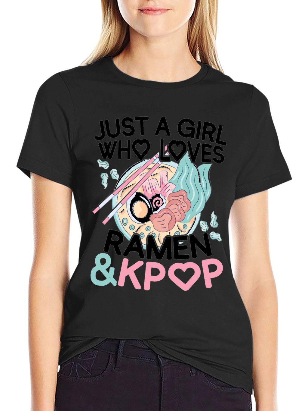 Ramen & Kpop Girls T-Shirt