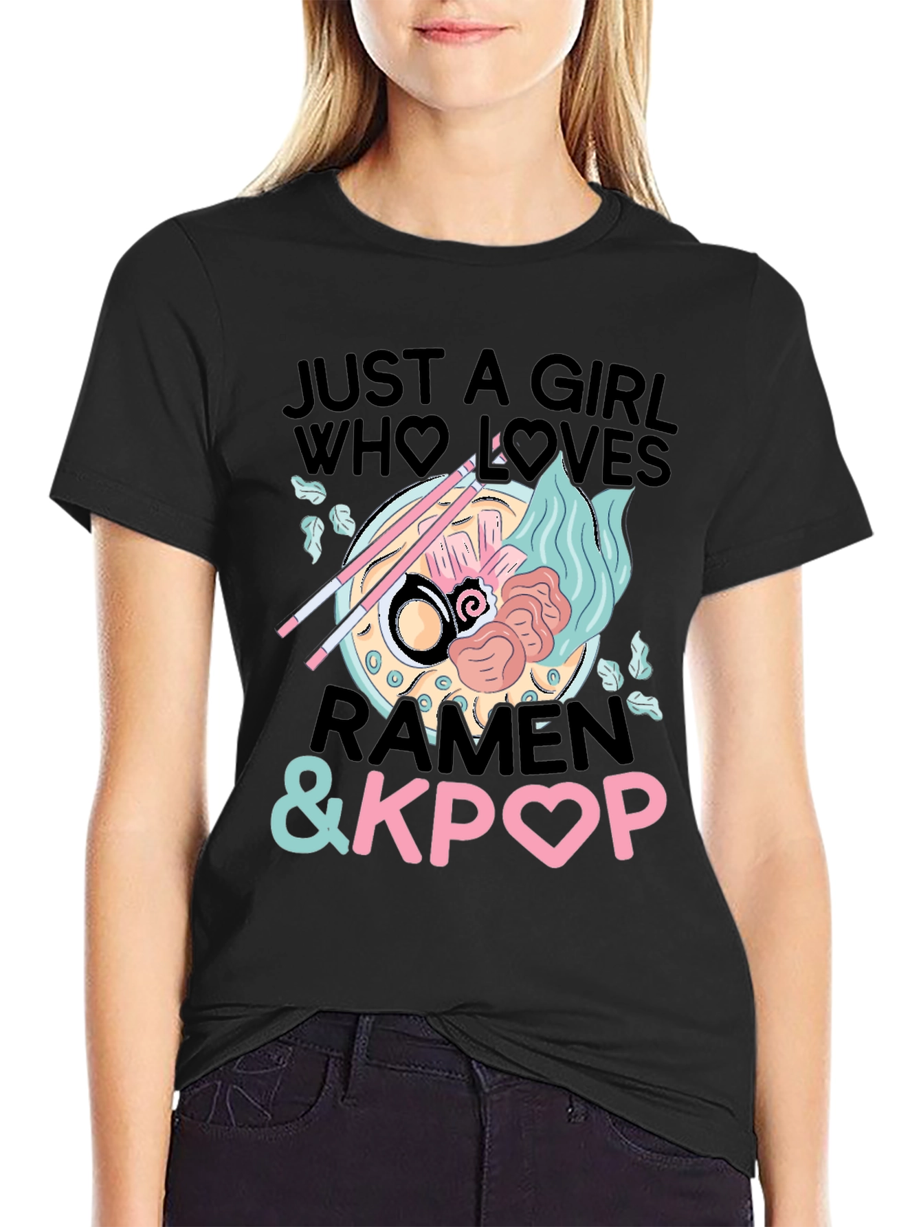 Ramen & Kpop Girls T-Shirt