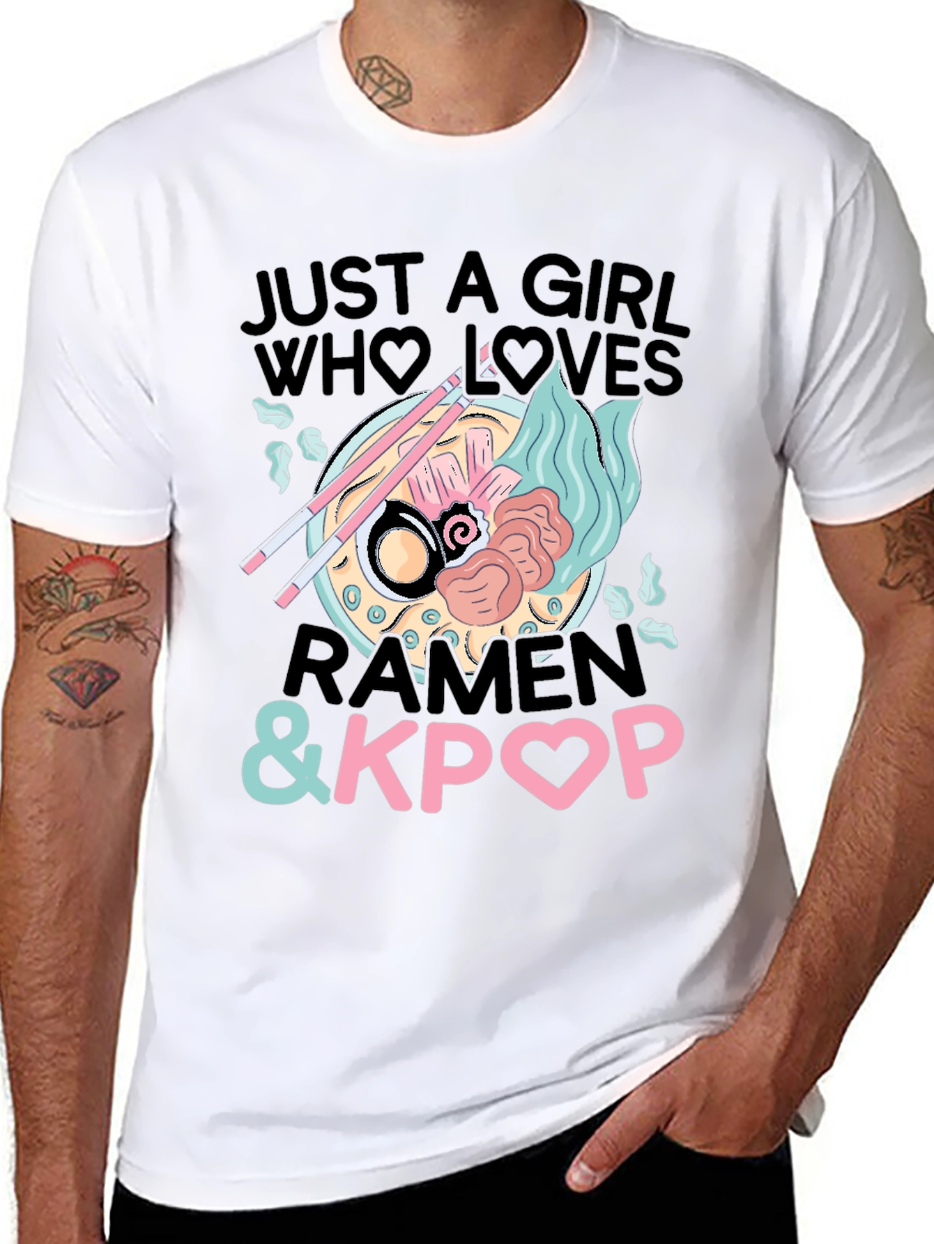 Ramen & Kpop Girls T-Shirt