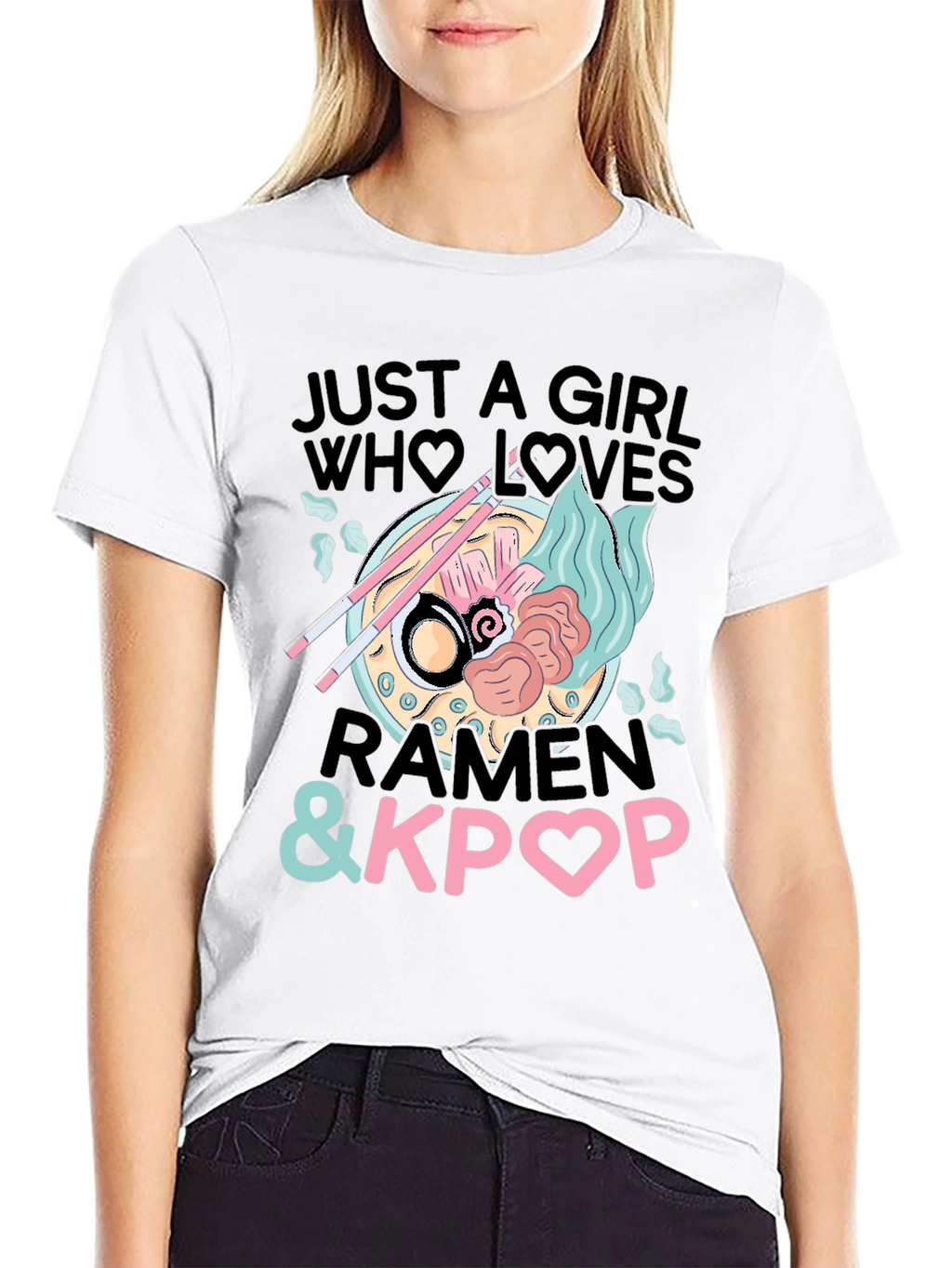 Ramen & Kpop Girls T-Shirt