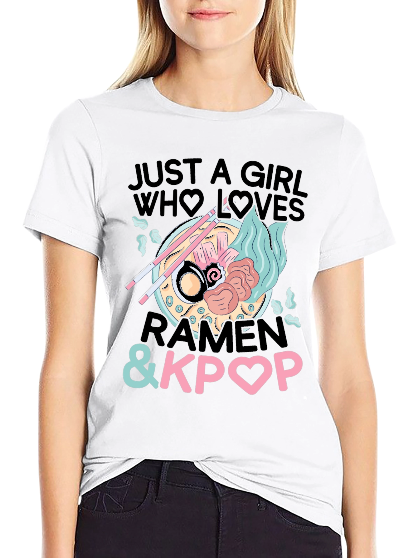 Ramen & Kpop Girls T-Shirt