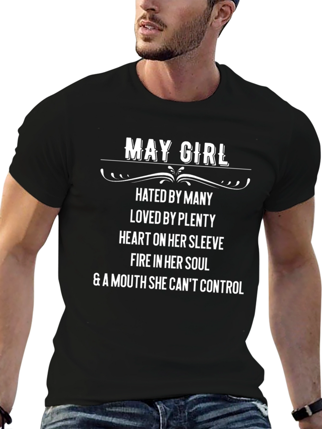 May Girl Graphic Tee - Sassy Birthday T-Shirt