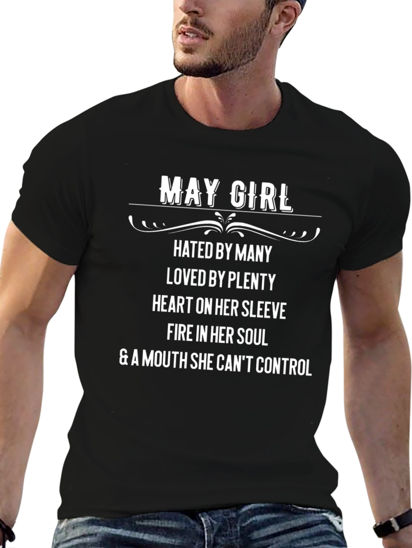 May Girl Graphic Tee - Sassy Birthday T-Shirt