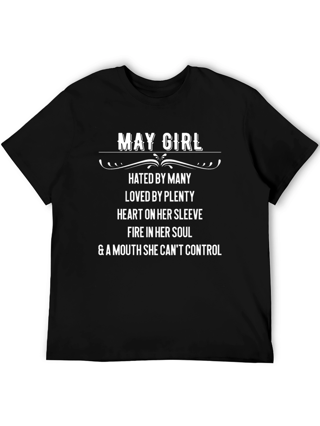 May Girl Graphic Tee - Sassy Birthday T-Shirt