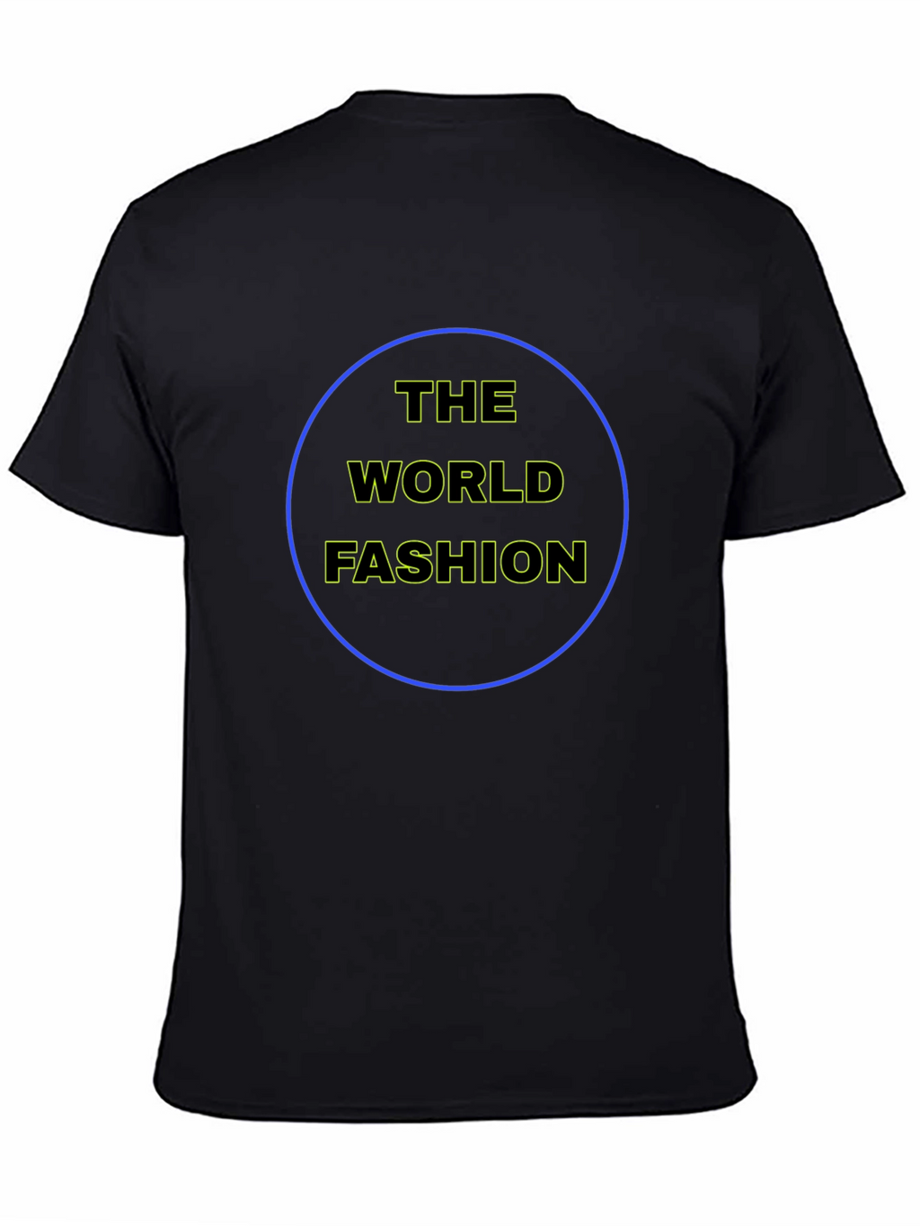 The World Fashion Black T-Shirt