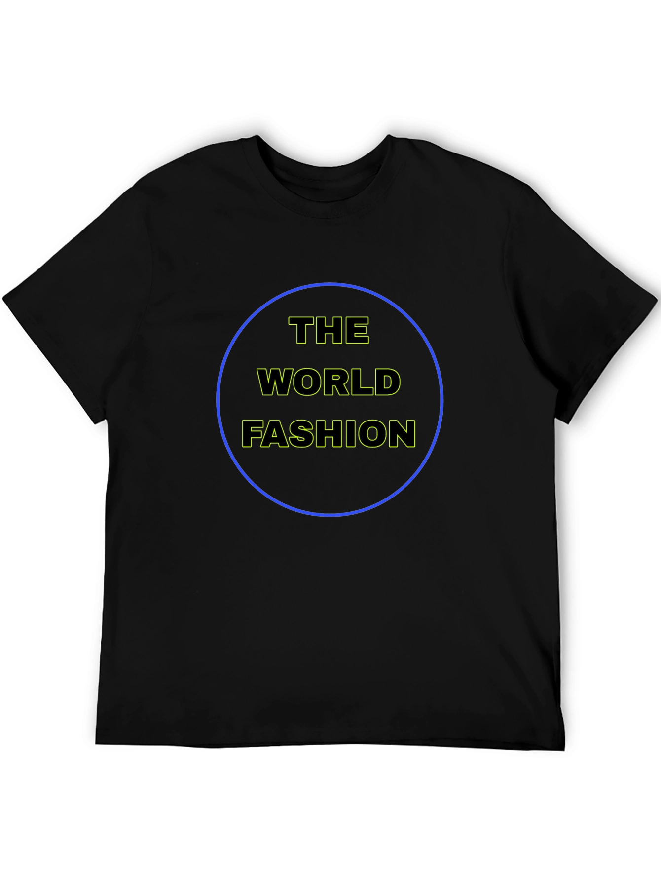 The World Fashion Black T-Shirt