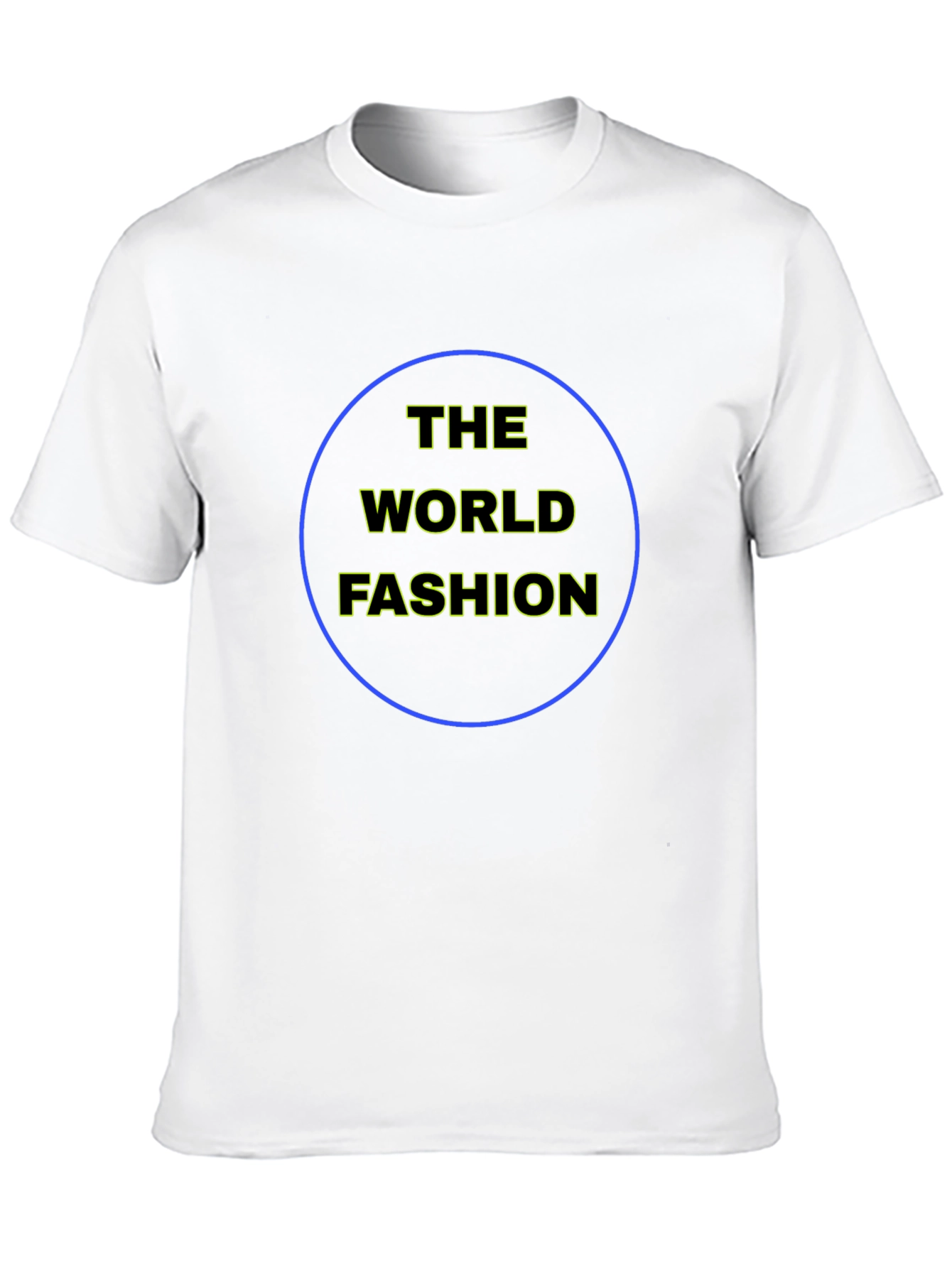 The World Fashion Black T-Shirt