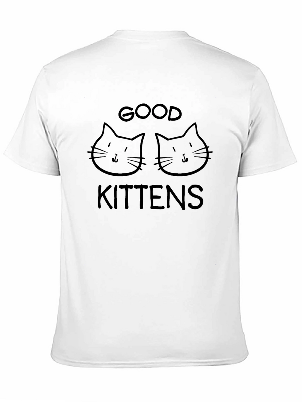 Good Kittens Black Graphic T-Shirt
