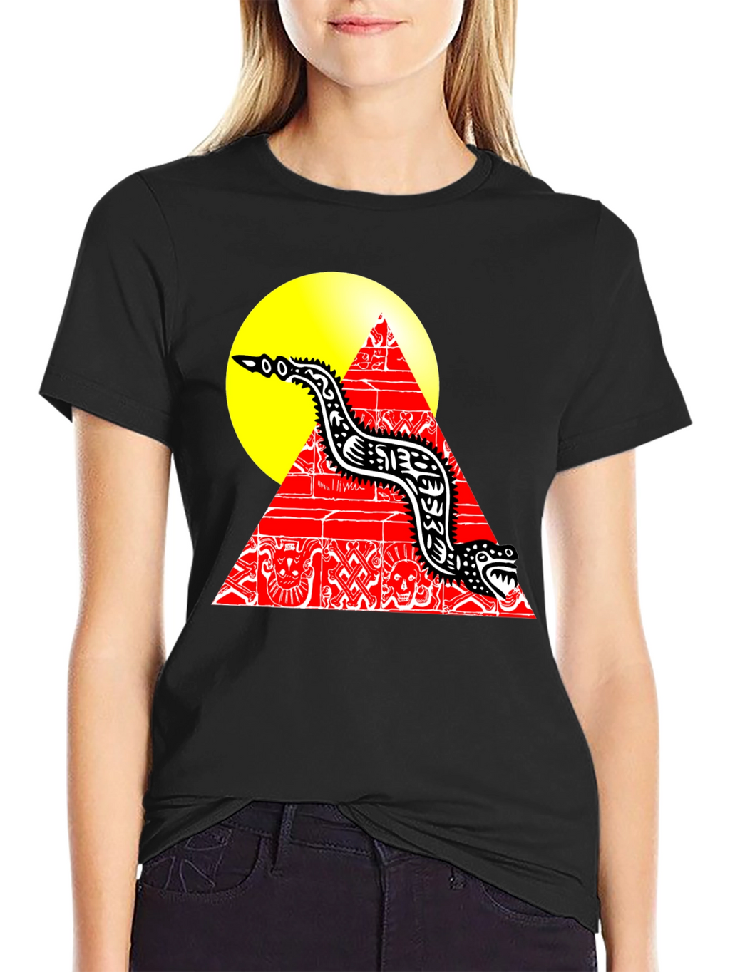 Aztec Serpent Graphic Tee