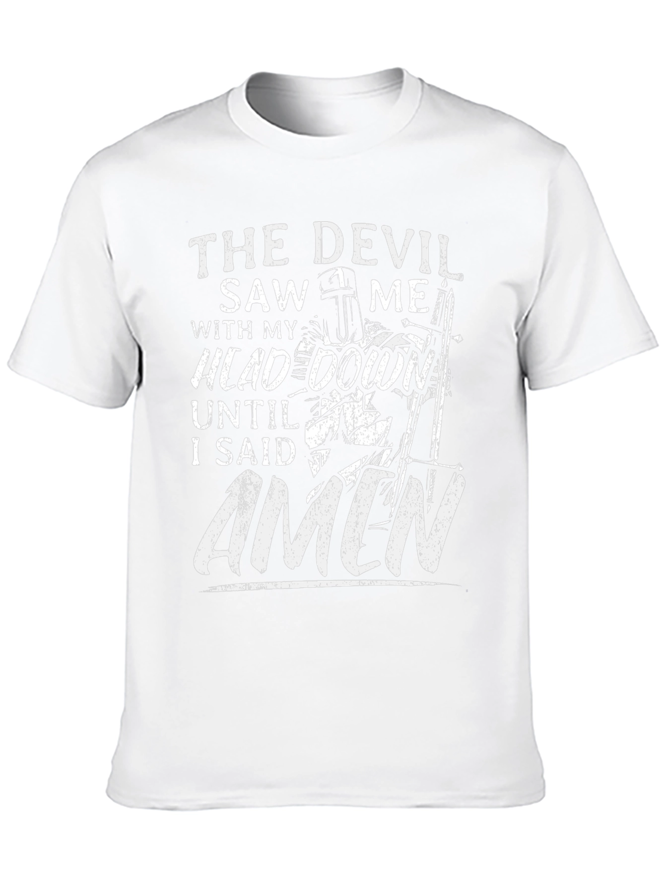 The Devil Saw Me Knight T-Shirt