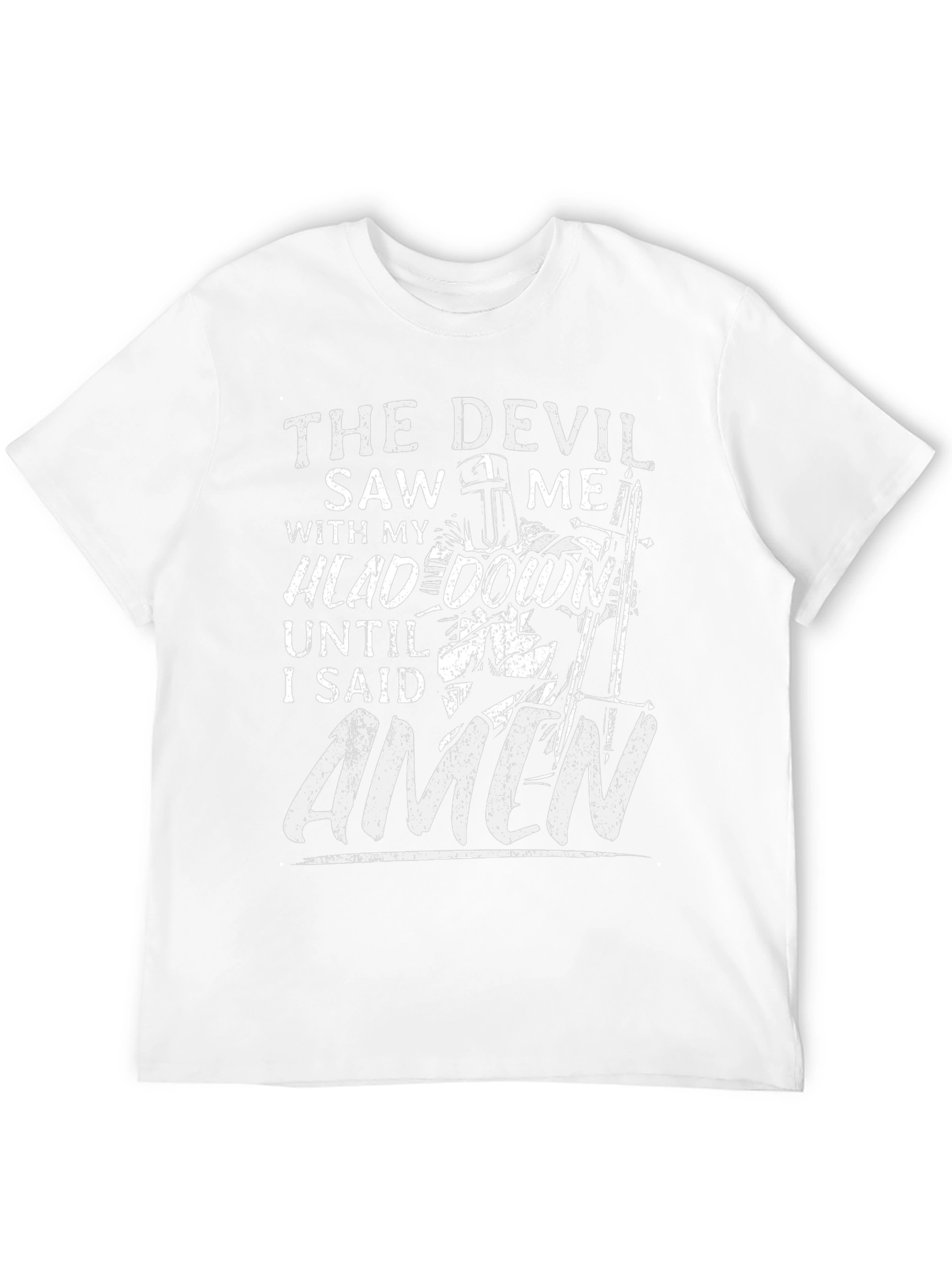 The Devil Saw Me Knight T-Shirt