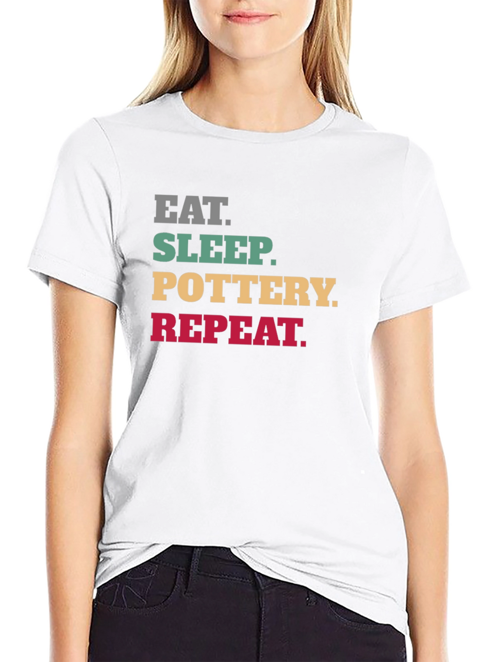 Eat Sleep Pottery Repeat T-Shirt