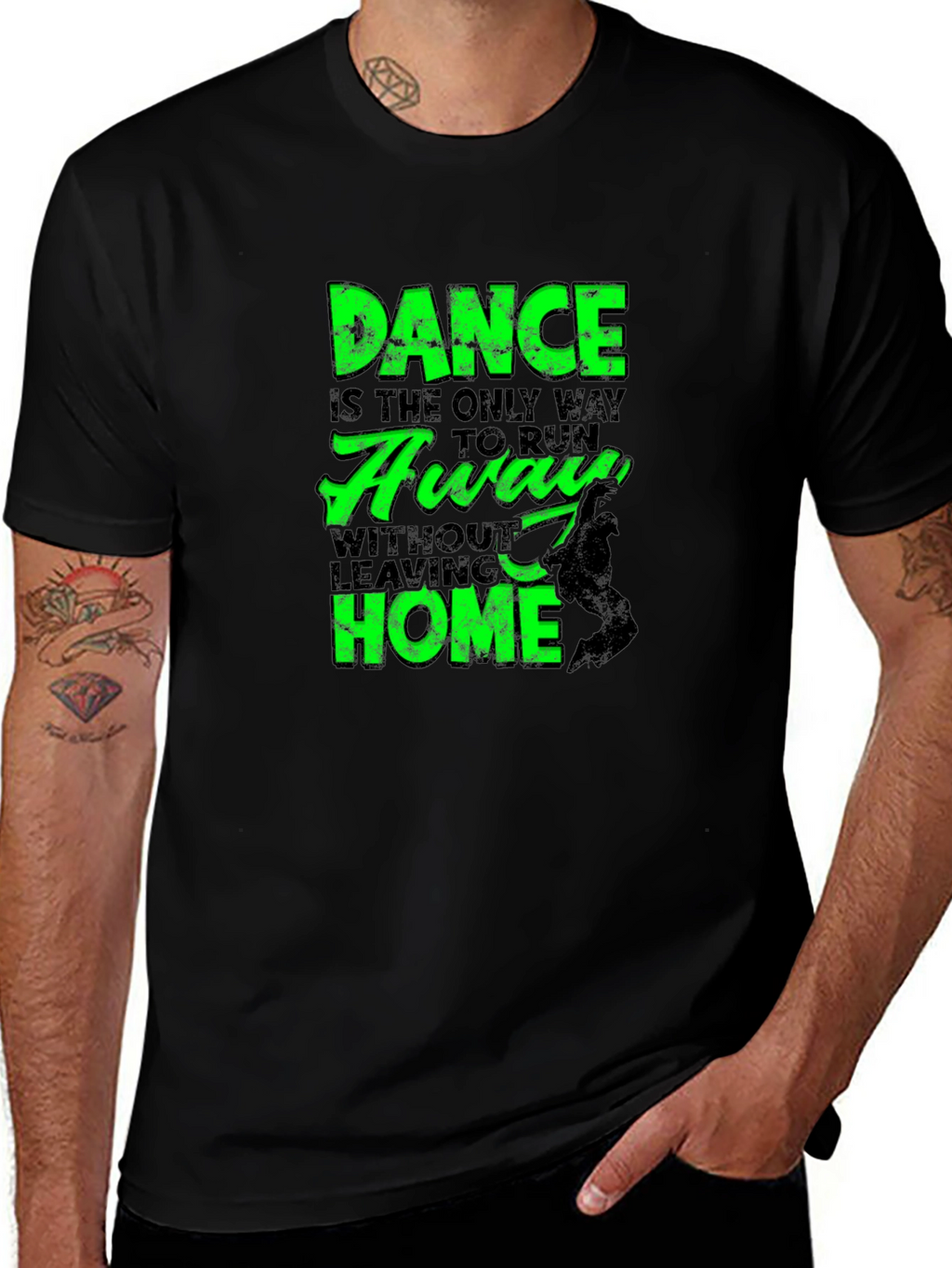 Dance Away T-Shirt: Fun Dance Graphic Tee