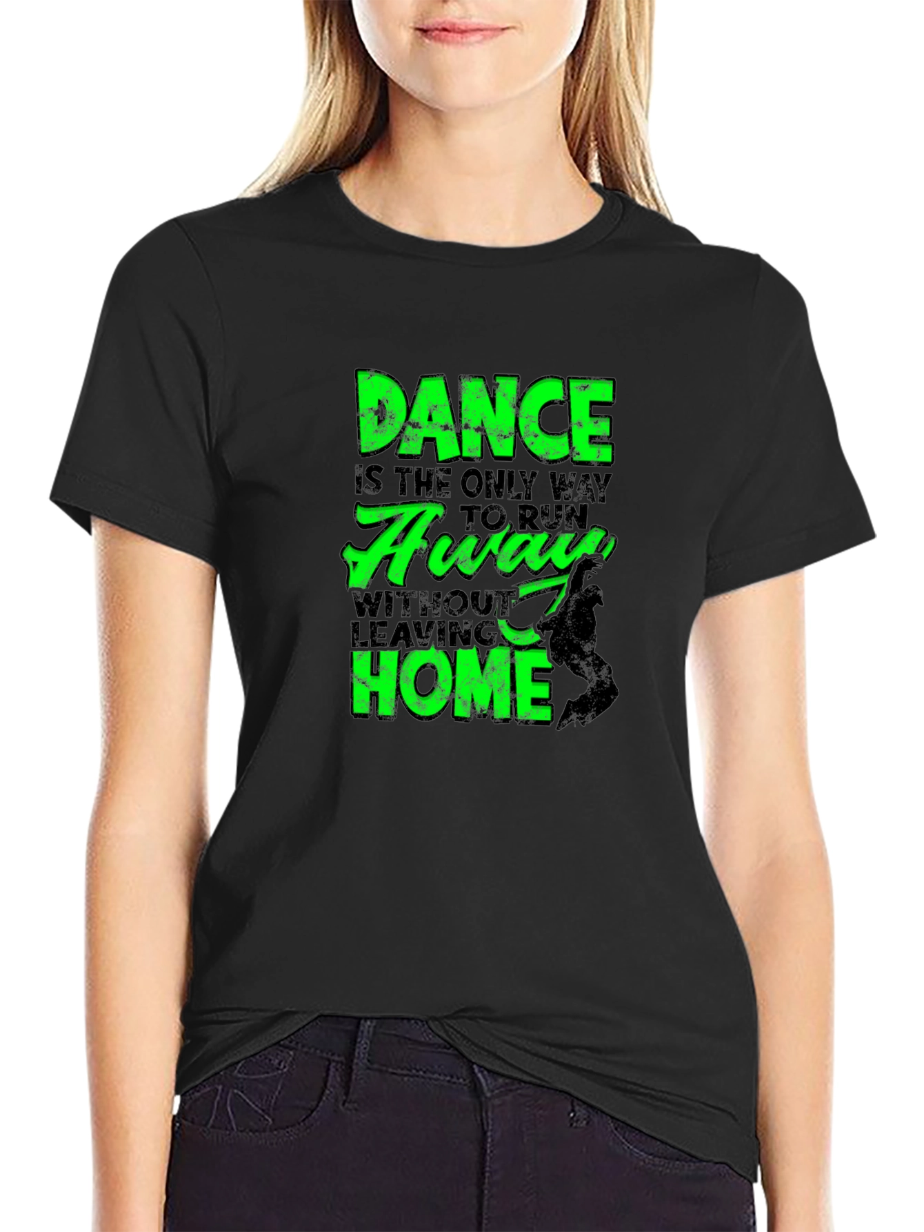Dance Away T-Shirt: Fun Dance Graphic Tee