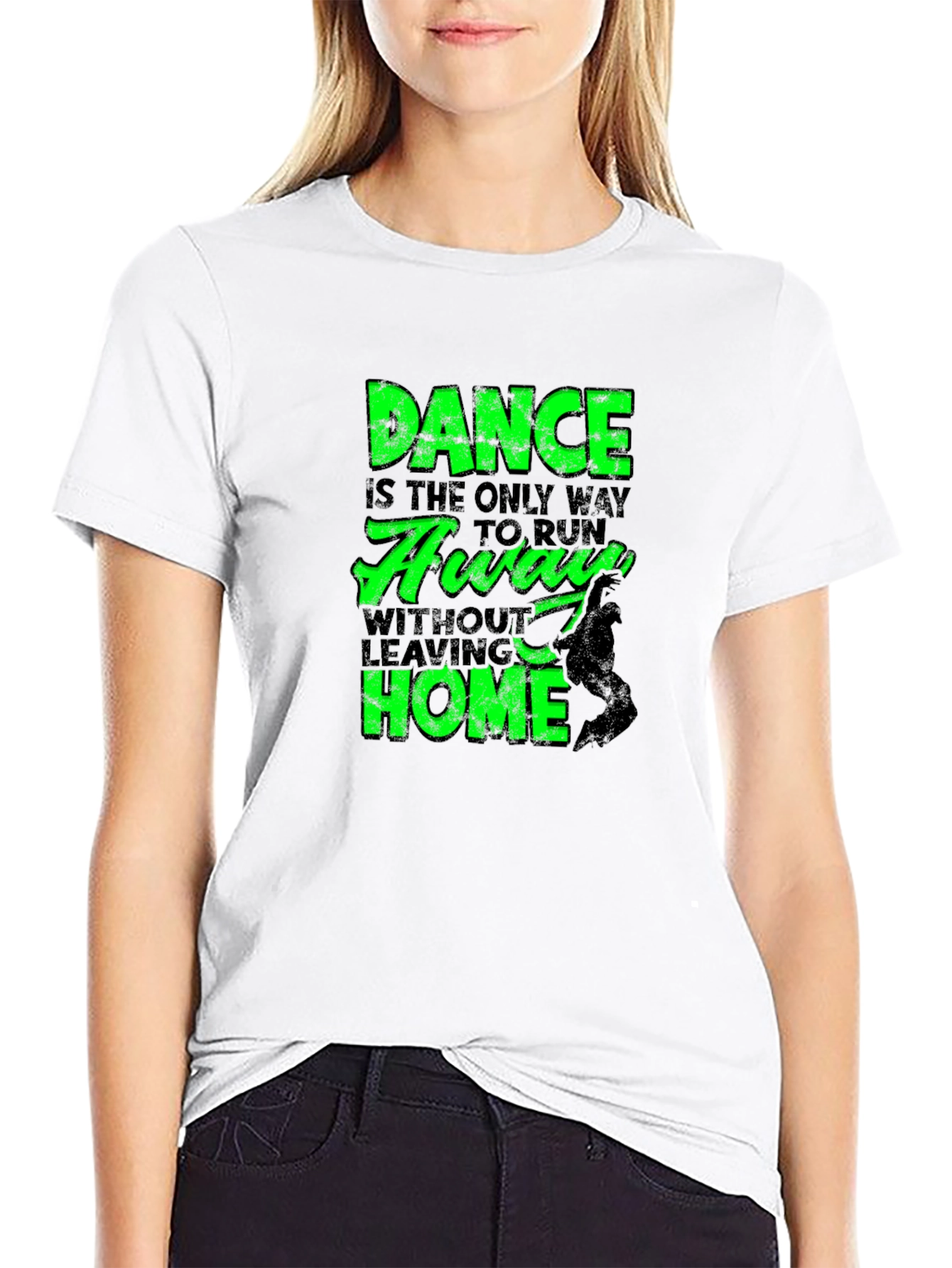 Dance Away T-Shirt: Fun Dance Graphic Tee