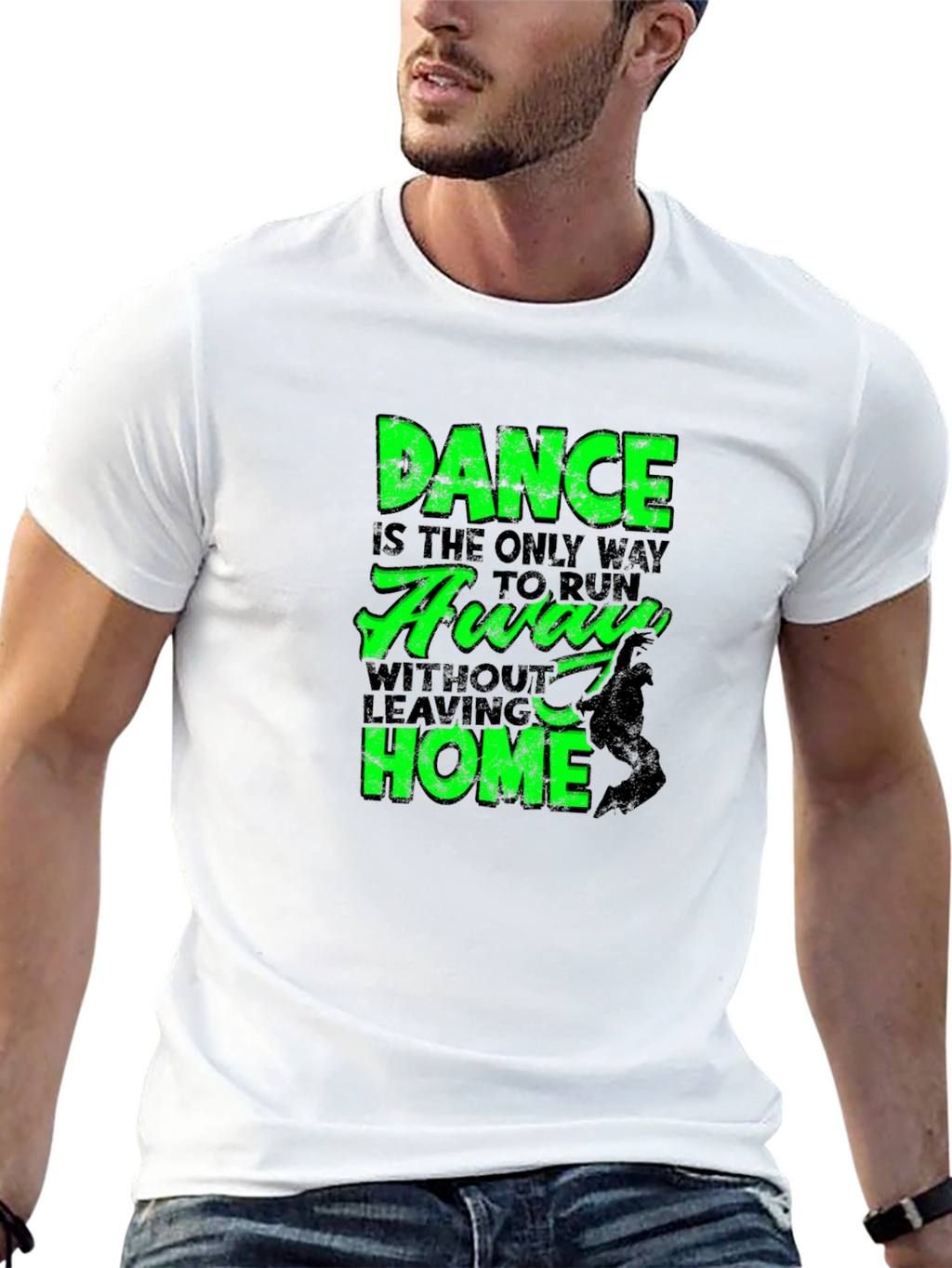 Dance Away T-Shirt: Fun Dance Graphic Tee