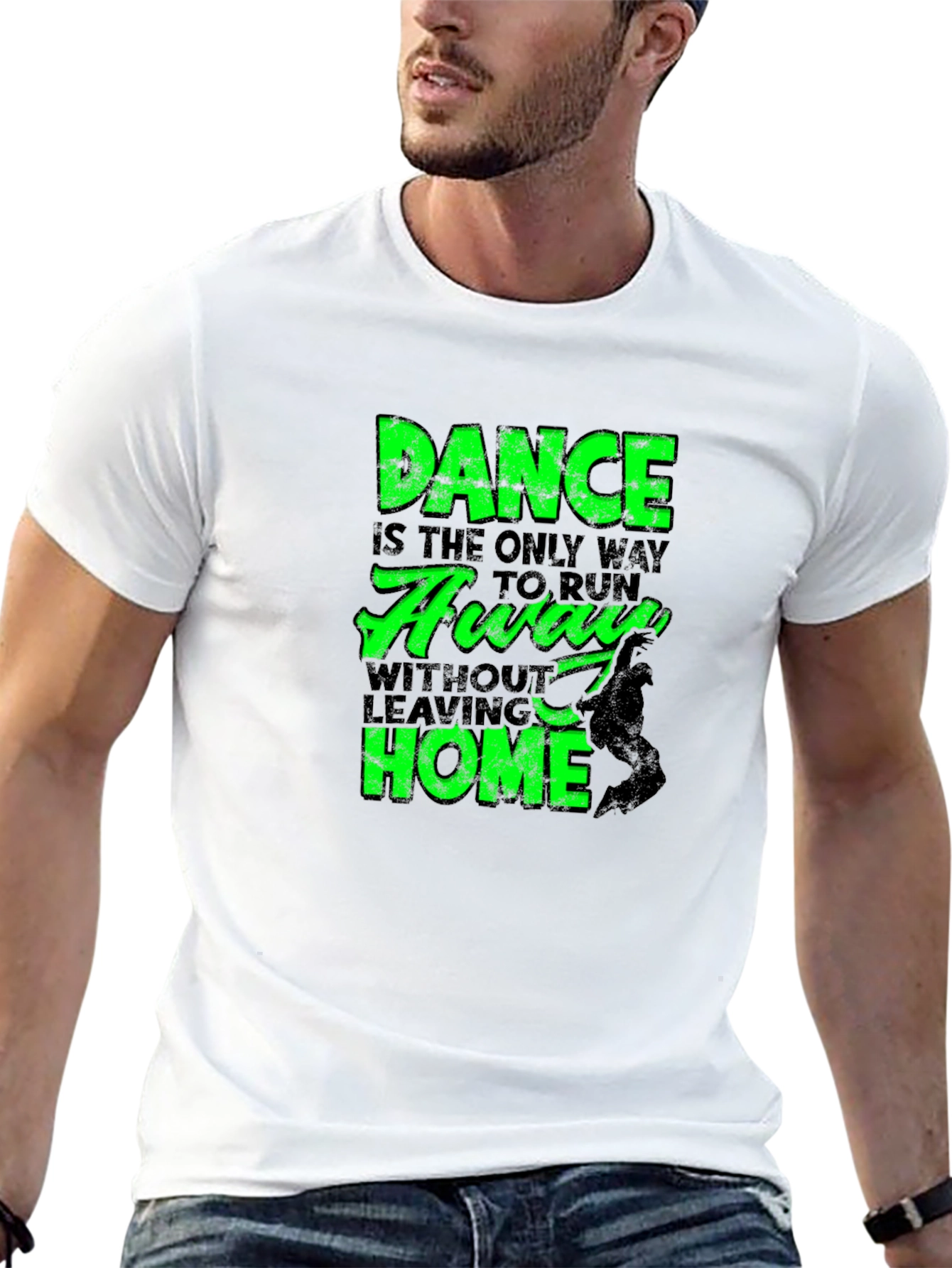 Dance Away T-Shirt: Fun Dance Graphic Tee