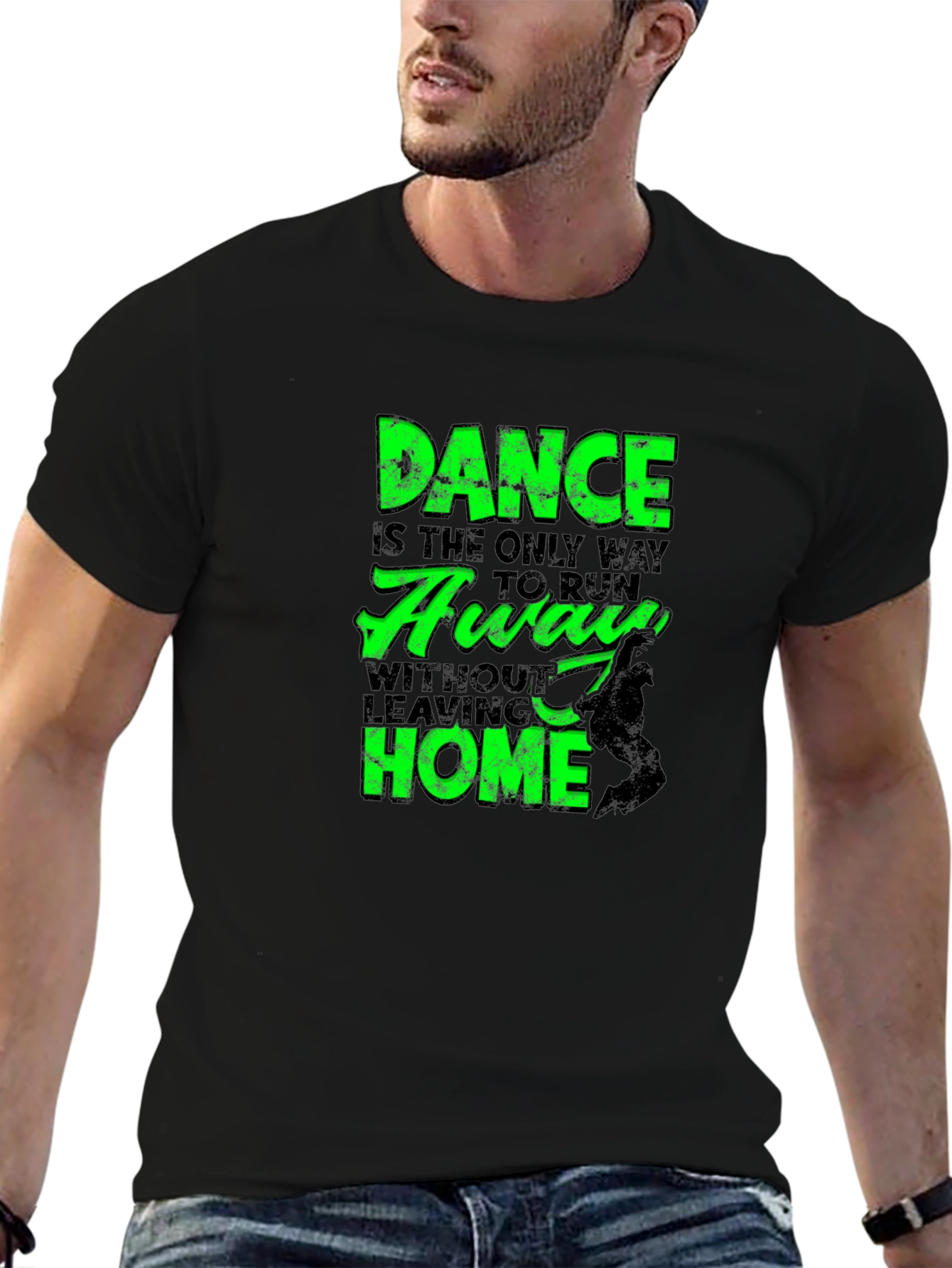 Dance Away T-Shirt: Fun Dance Graphic Tee