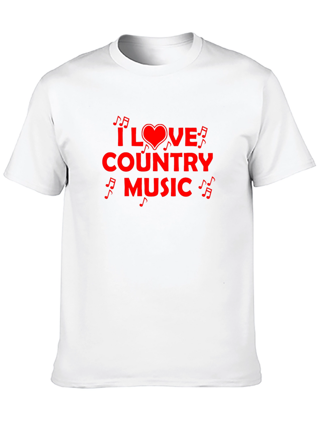 I Love Country Music Graphic Tee