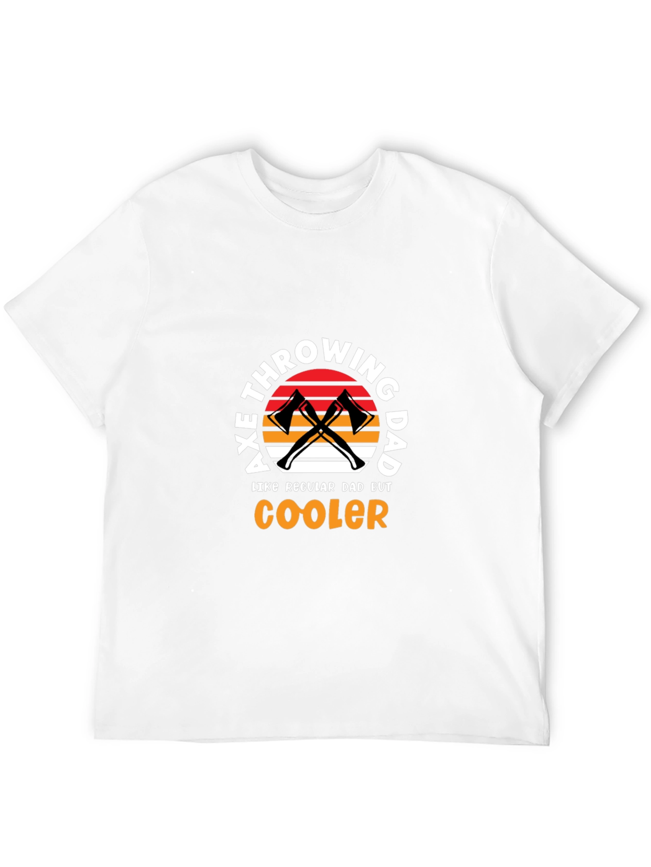 Axe Throwing Dad T-Shirt - Cooler Than Regular!