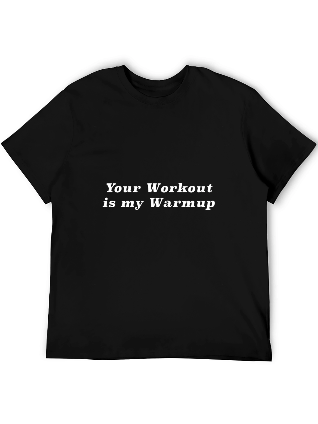 Workout Warmup T-Shirt - Gym Fitness Apparel