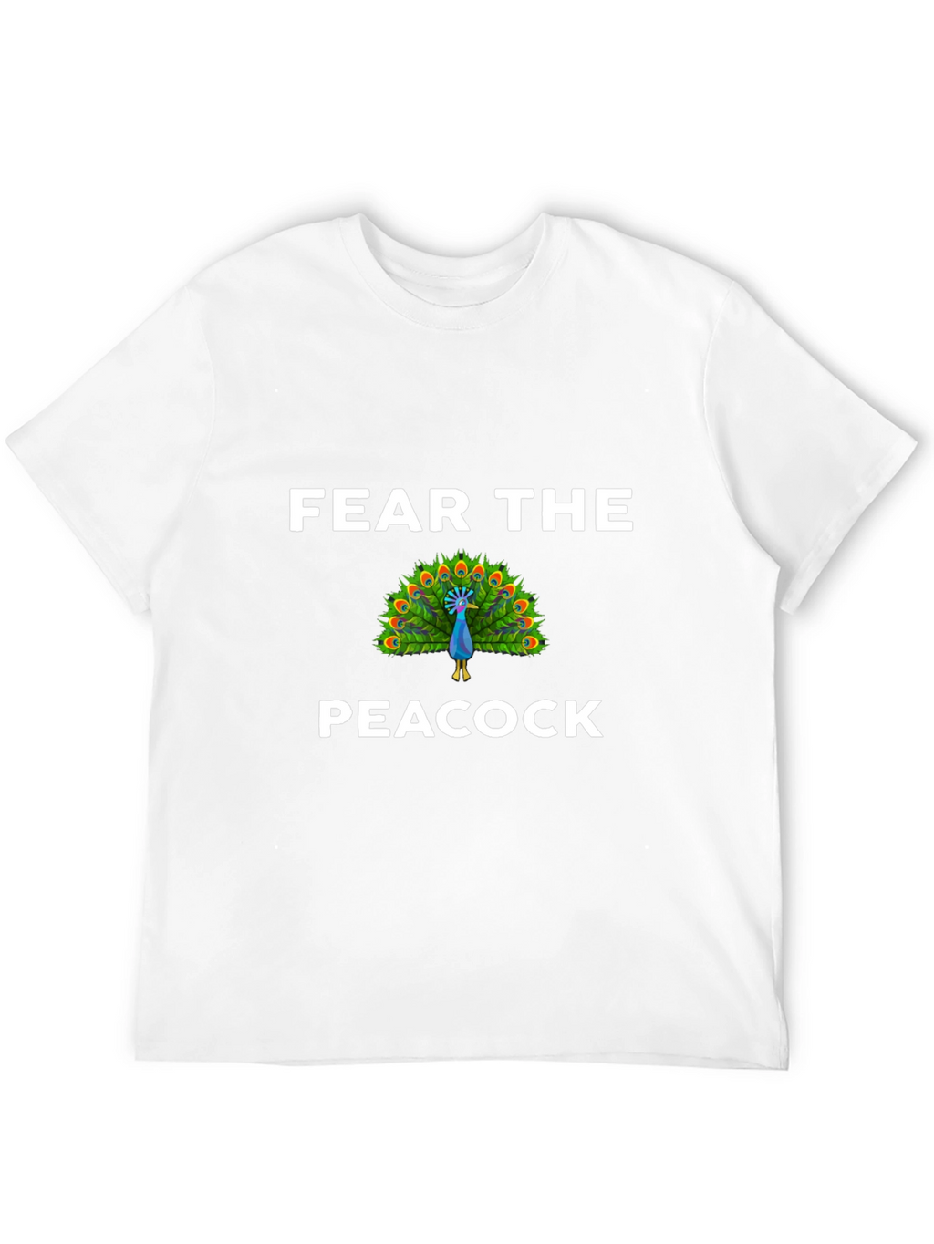 Fear The Peacock Graphic Tee