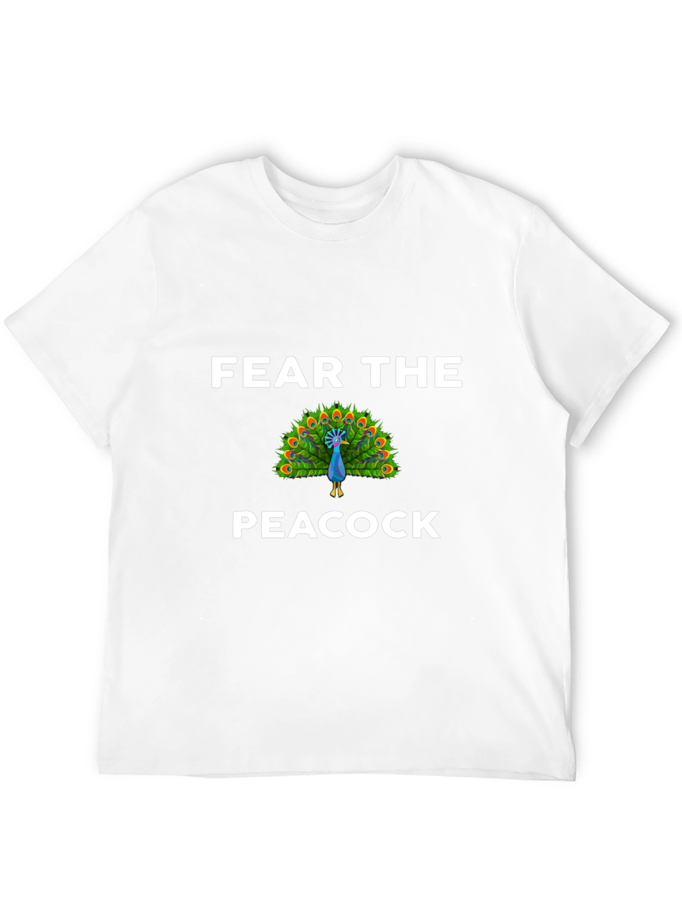 Fear The Peacock Graphic Tee