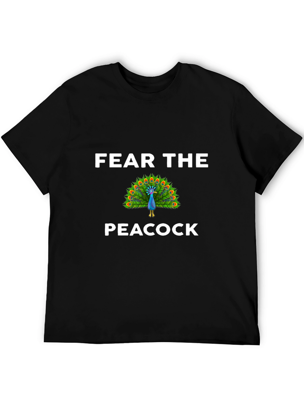 Fear The Peacock Graphic Tee