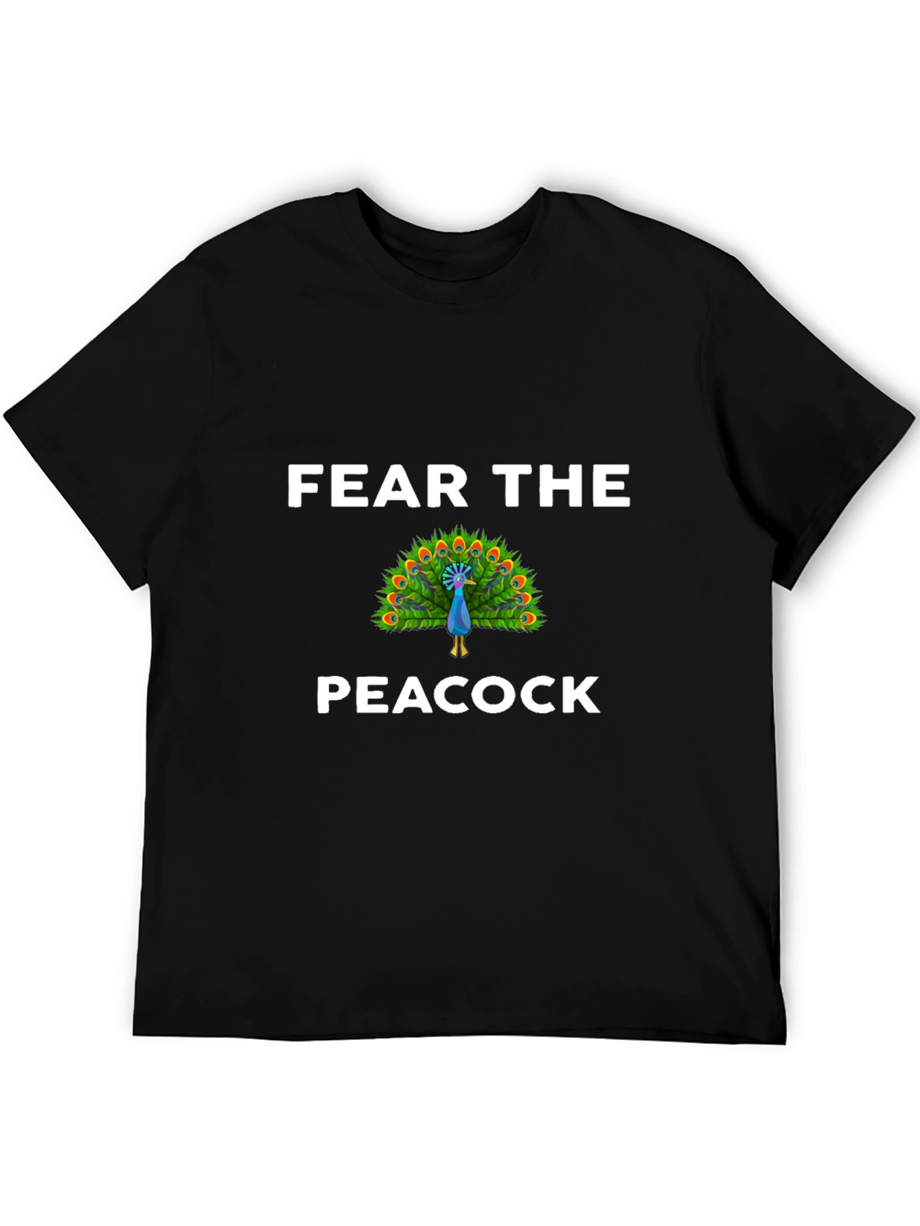 Fear The Peacock Graphic Tee