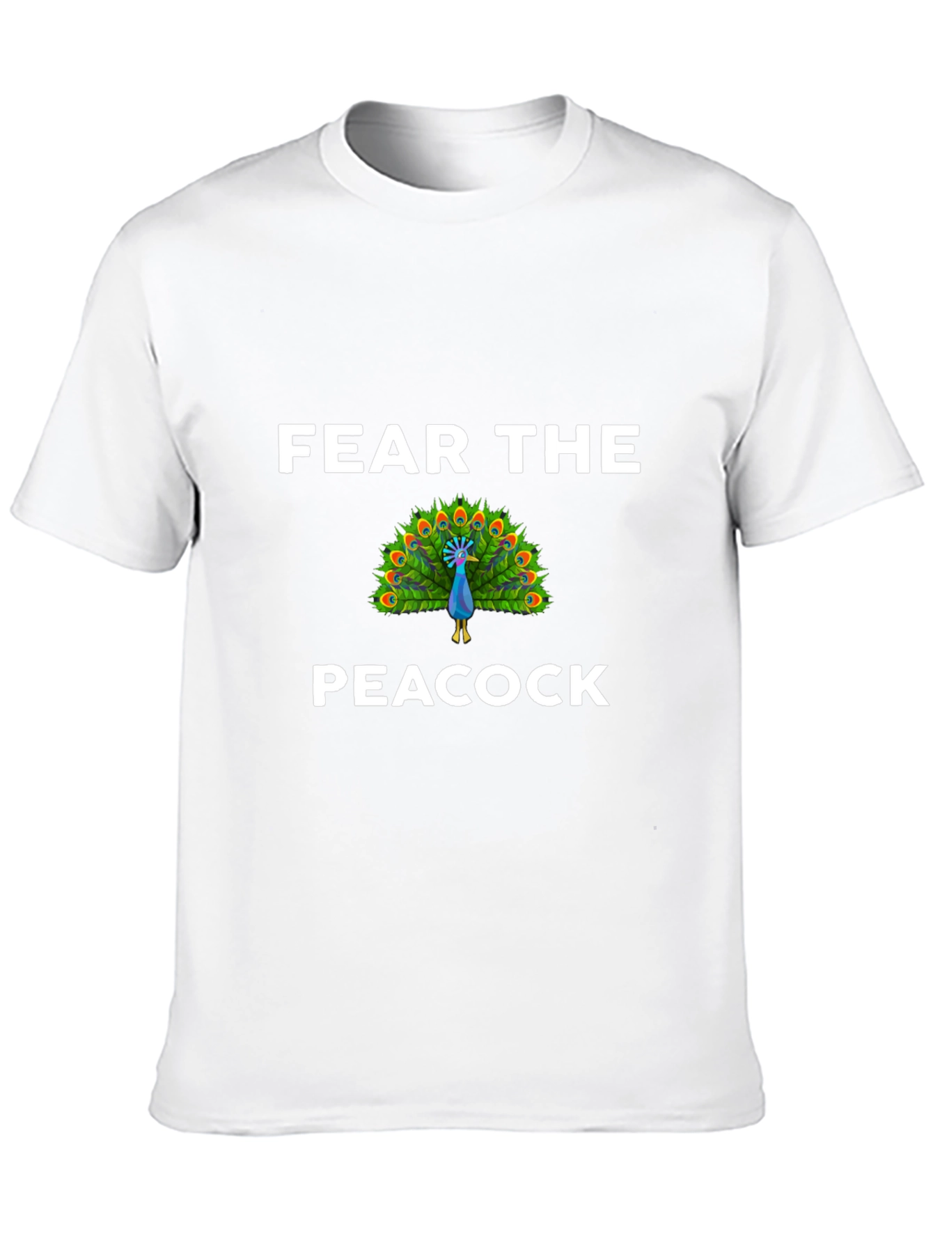 Fear The Peacock Graphic Tee