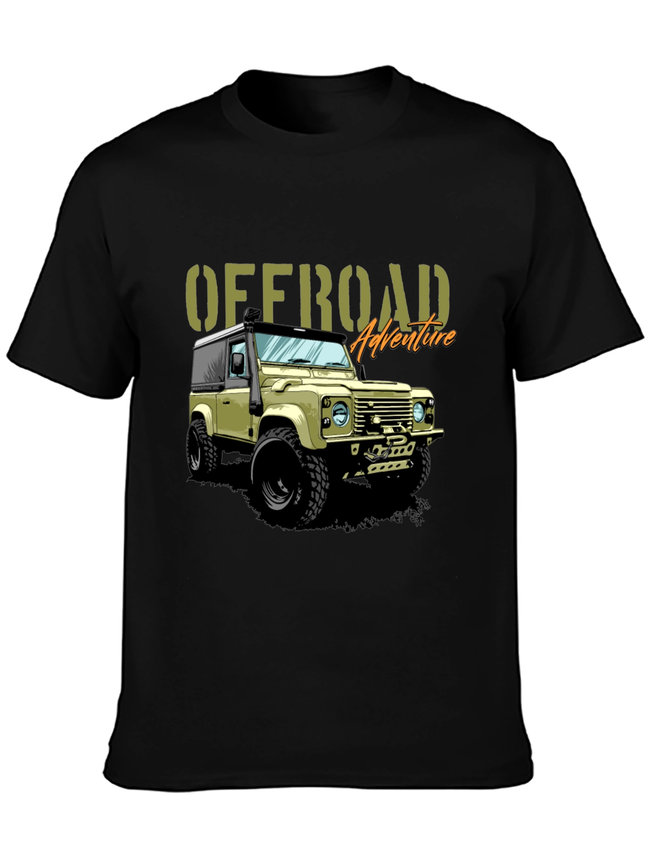 Offroad Adventure Graphic T-Shirt - Land Rover Defender