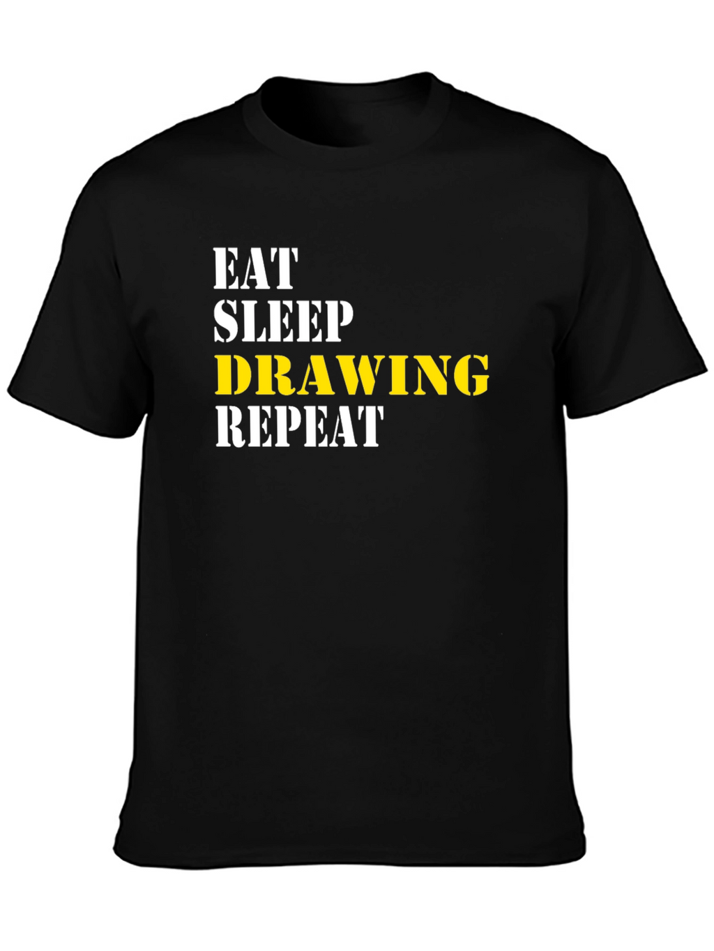Eat Sleep Drawing Repeat T-Shirt