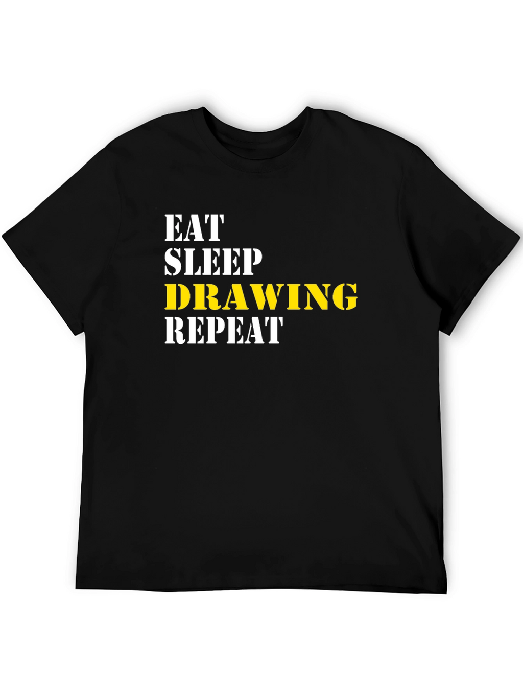 Eat Sleep Drawing Repeat T-Shirt
