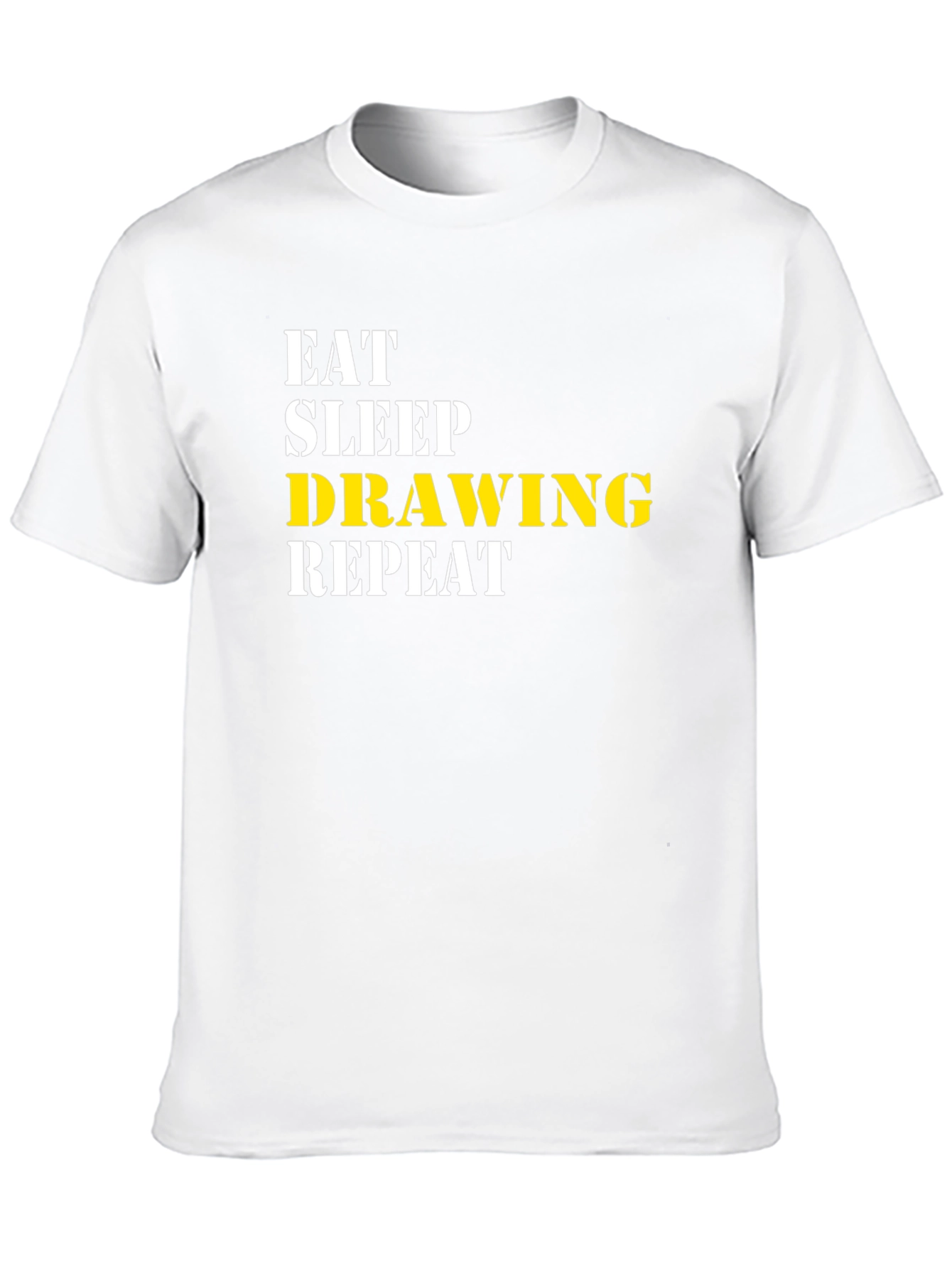 Eat Sleep Drawing Repeat T-Shirt