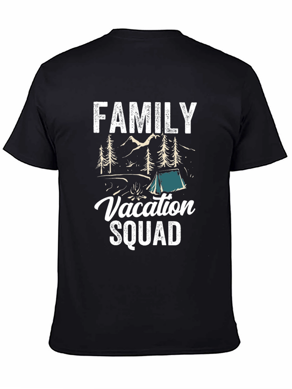 Family Vacation Squad T-Shirt - Camping Adventure Tee