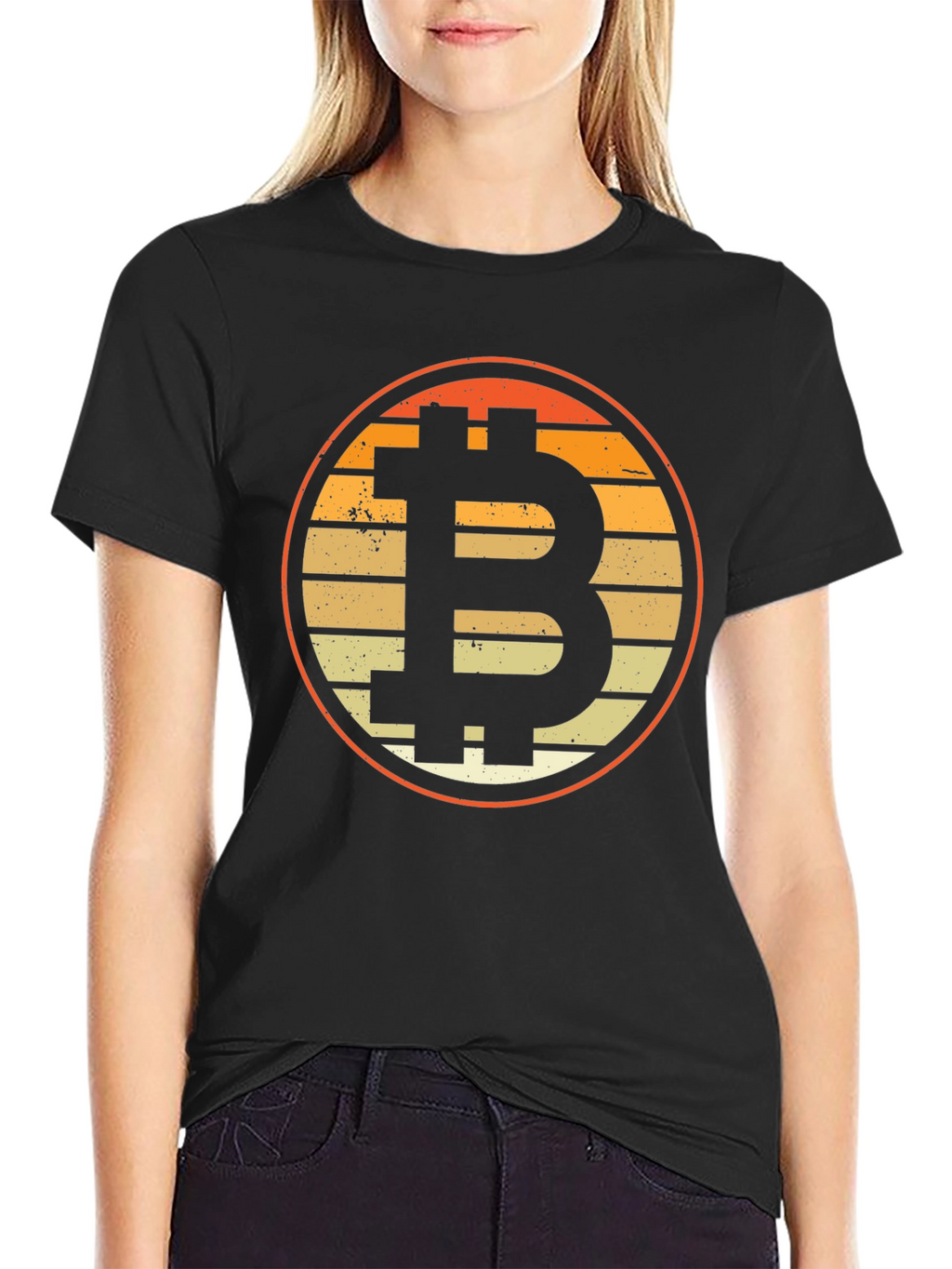 Bitcoin Retro T-Shirt - Crypto Currency Tee